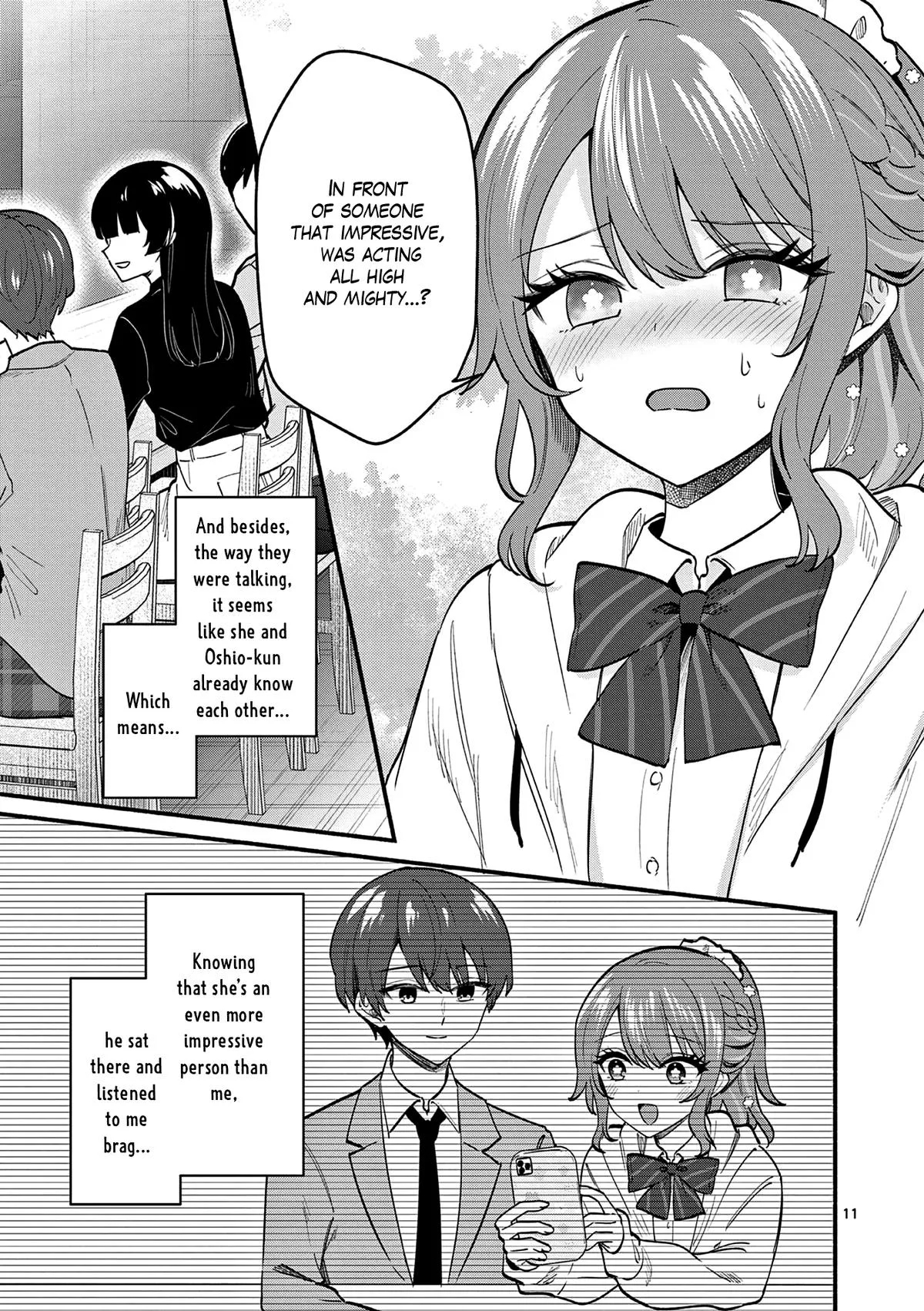 Shiotaiou no Sato-san ga Ore ni dake Amai - Chapter 85 - Page 11