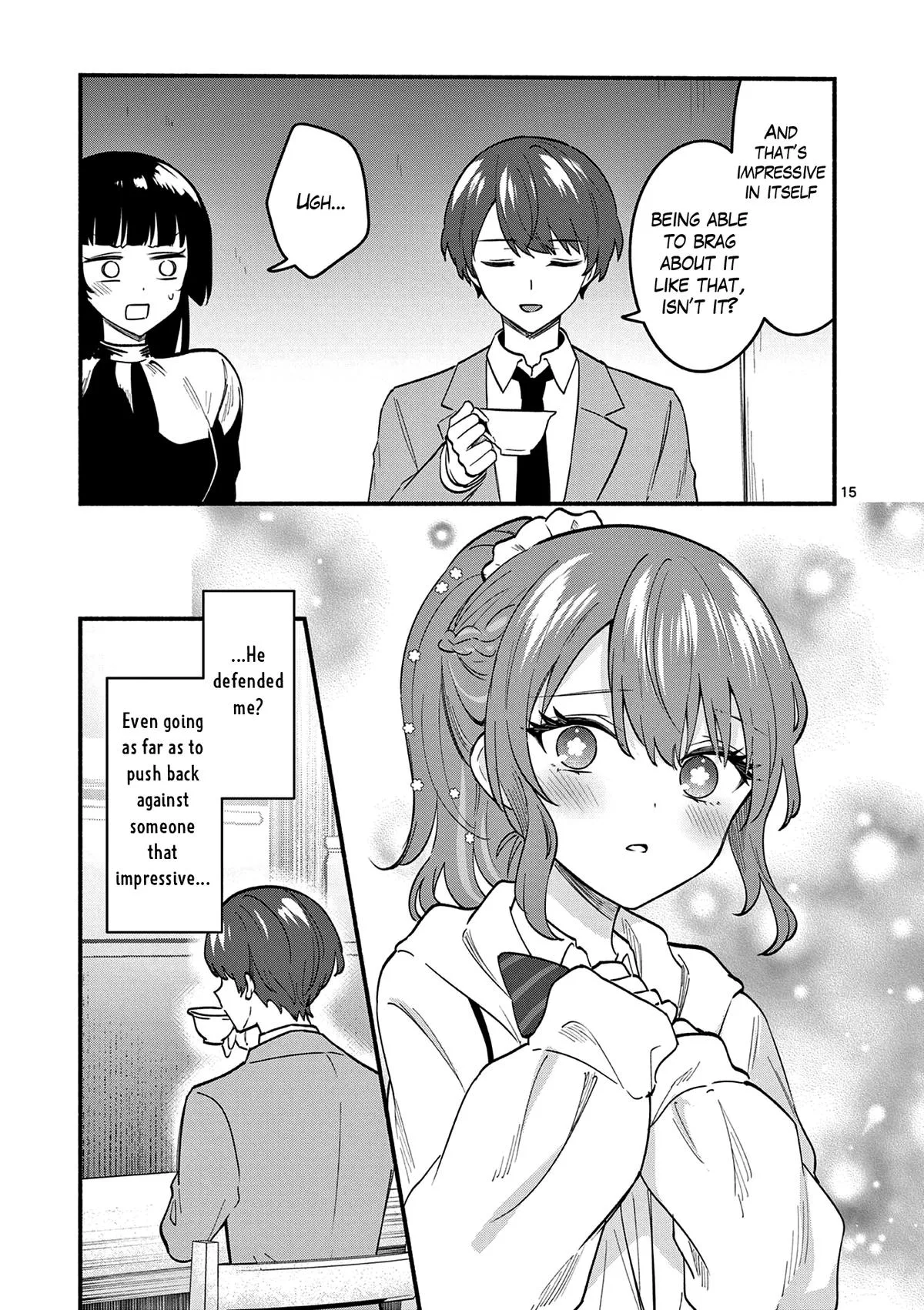 Shiotaiou no Sato-san ga Ore ni dake Amai - Chapter 85 - Page 15