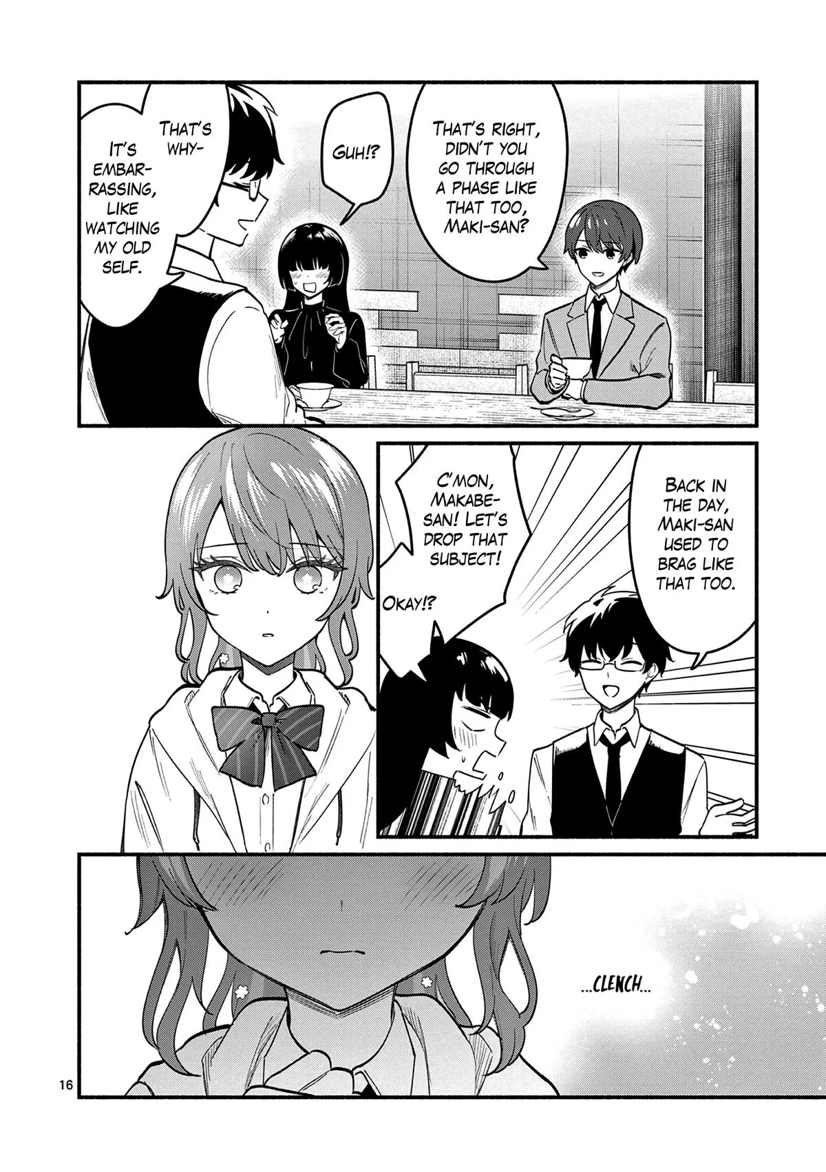 Shiotaiou no Sato-san ga Ore ni dake Amai - Chapter 85 - Page 16
