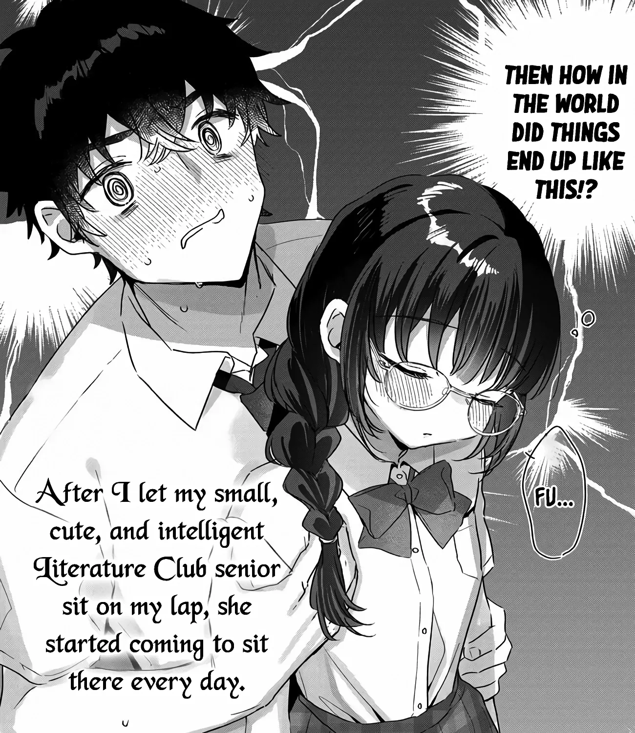 After I Let The Small And Cute Intellectual Senior Of The Literature Club Sit On My Lap, She Started Sitting There Every Day - Chapter 4.1 - Page 7