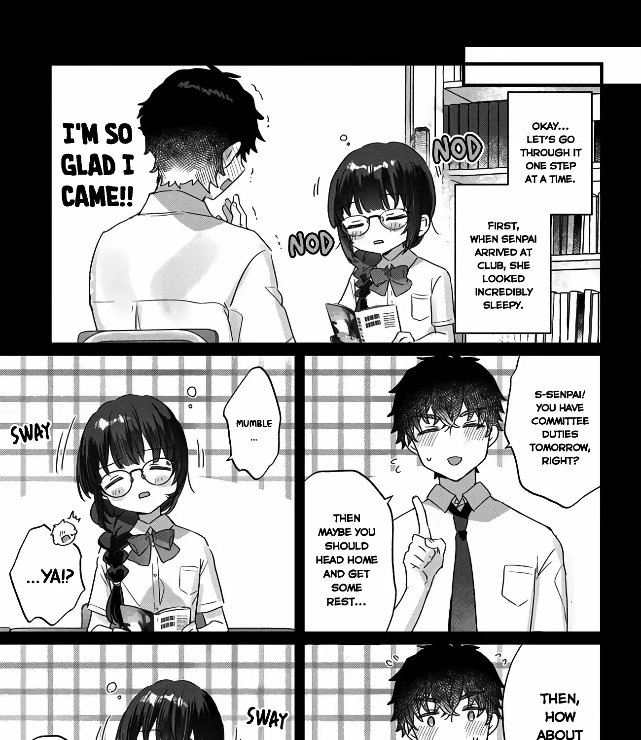 After I Let The Small And Cute Intellectual Senior Of The Literature Club Sit On My Lap, She Started Sitting There Every Day - Chapter 4.1 - Page 9