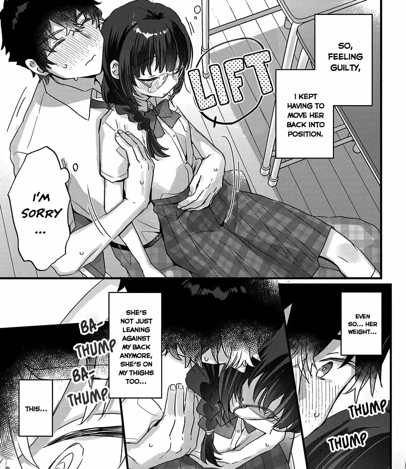 After I Let The Small And Cute Intellectual Senior Of The Literature Club Sit On My Lap, She Started Sitting There Every Day - Chapter 4.1 - Page 17