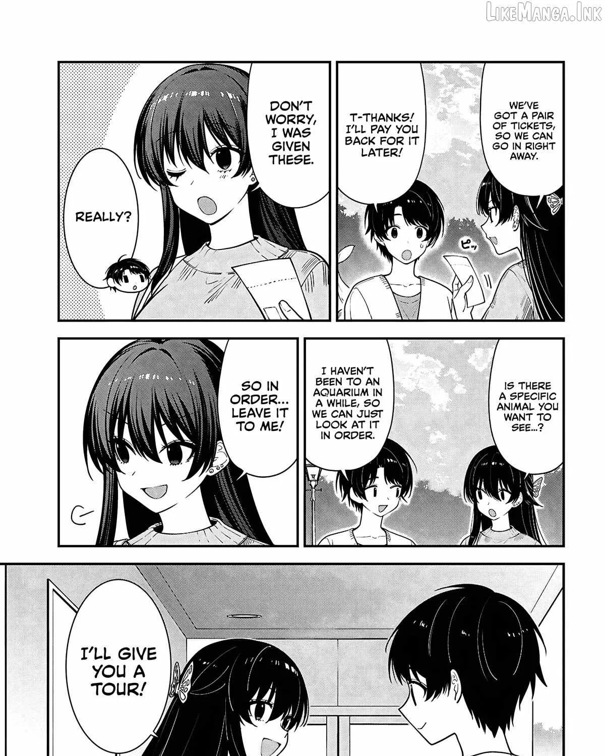 Tonari no Seki no Yankee Shimizu-san ga Kami o Kuroku Sometekita - Chapter 20 - Page 21