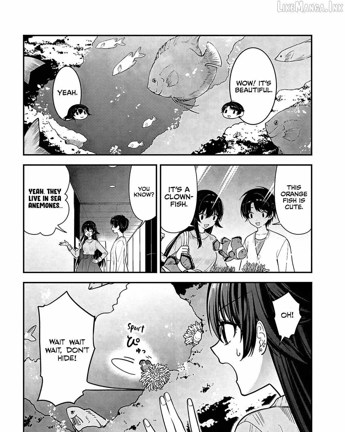 Tonari no Seki no Yankee Shimizu-san ga Kami o Kuroku Sometekita - Chapter 20 - Page 23