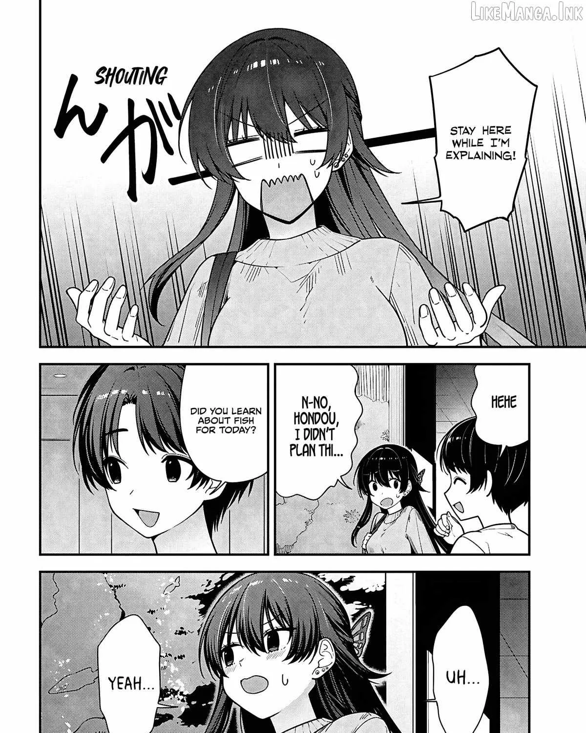 Tonari no Seki no Yankee Shimizu-san ga Kami o Kuroku Sometekita - Chapter 20 - Page 27