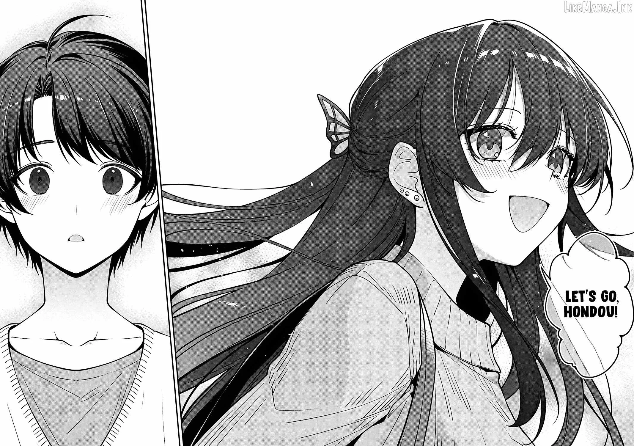 Tonari no Seki no Yankee Shimizu-san ga Kami o Kuroku Sometekita - Chapter 20 - Page 35