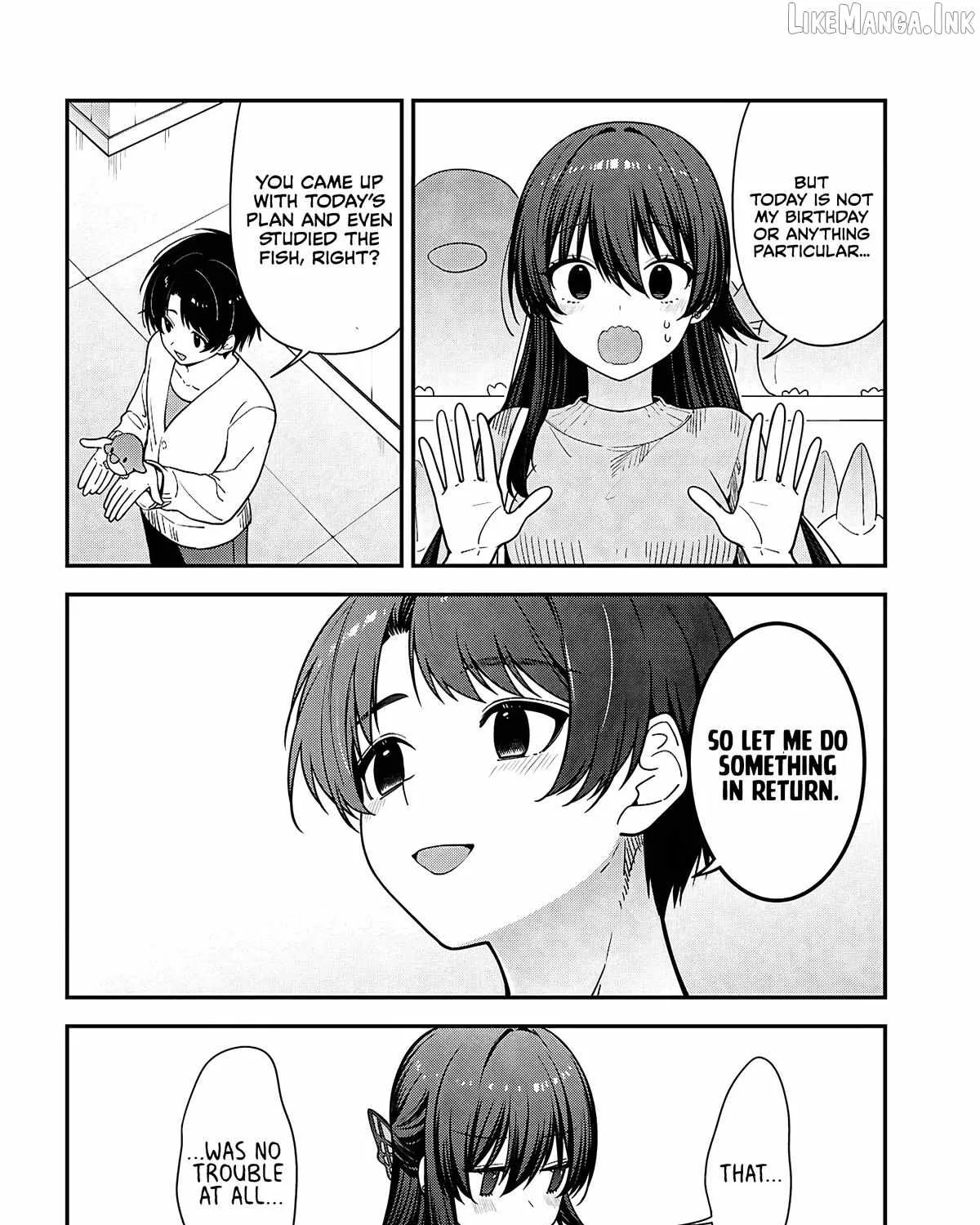 Tonari no Seki no Yankee Shimizu-san ga Kami o Kuroku Sometekita - Chapter 20 - Page 41