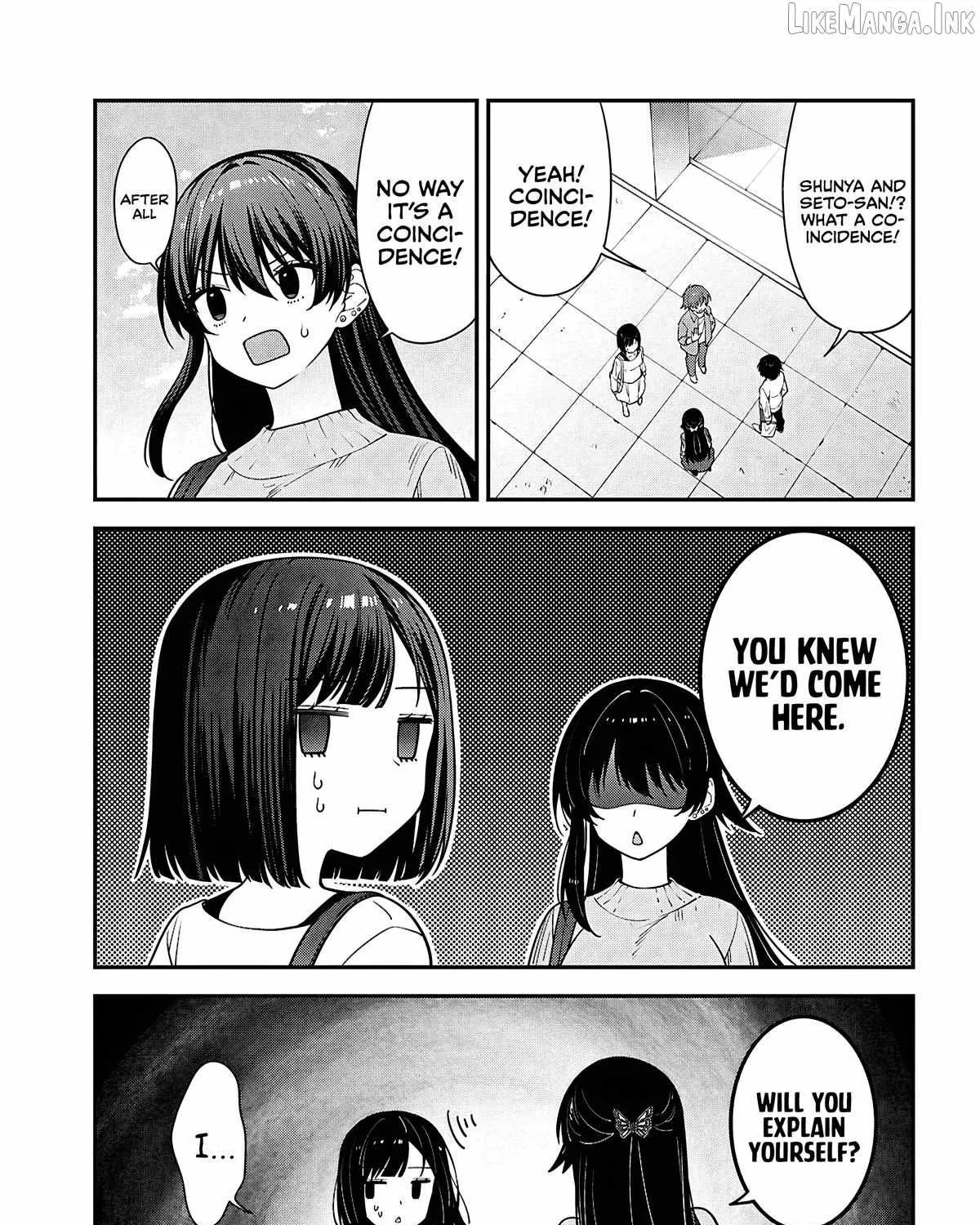 Tonari no Seki no Yankee Shimizu-san ga Kami o Kuroku Sometekita - Chapter 20 - Page 55
