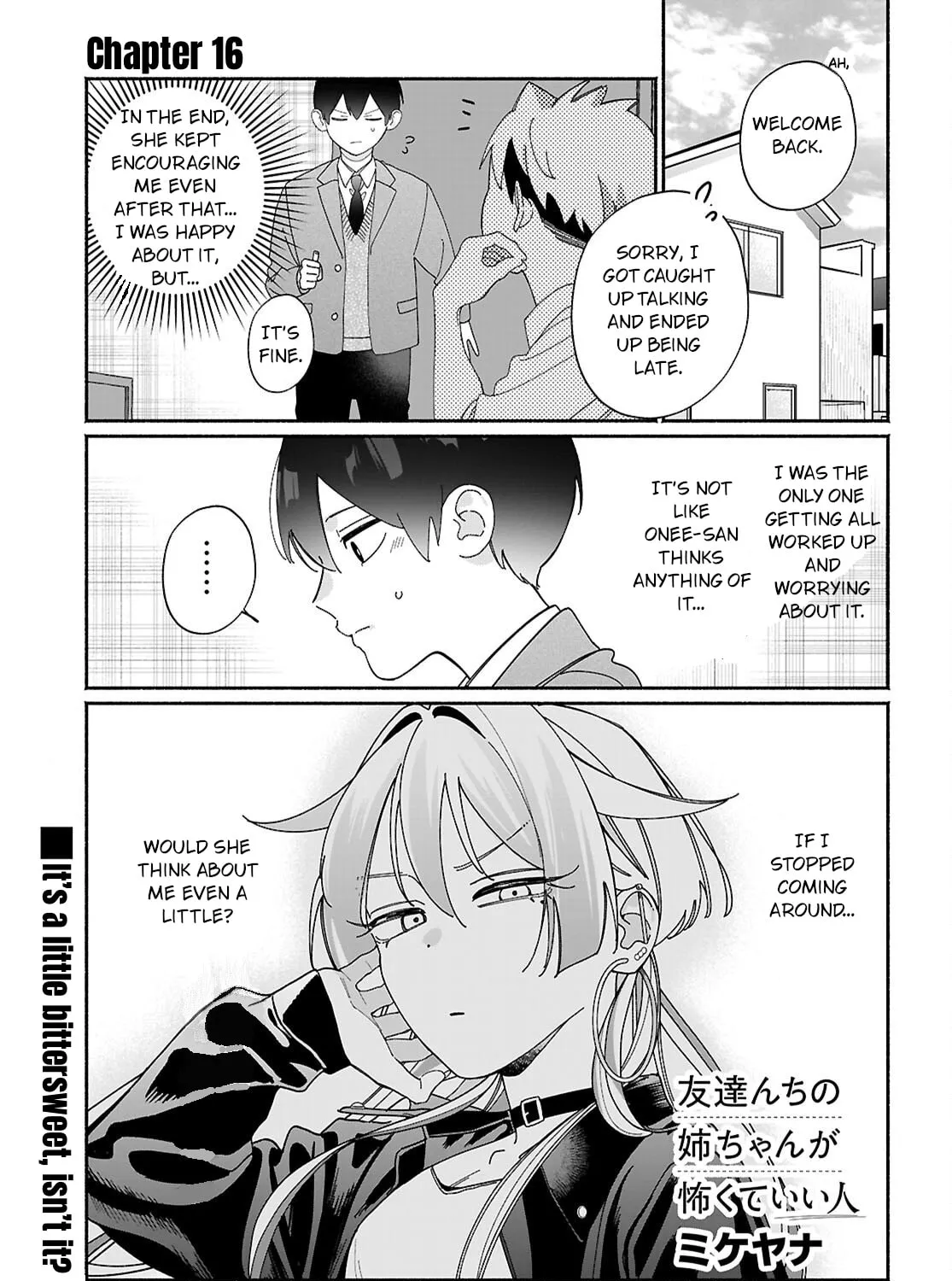 My Friend's Sister Is Scary but Nice - Chapter 16 - Page 1