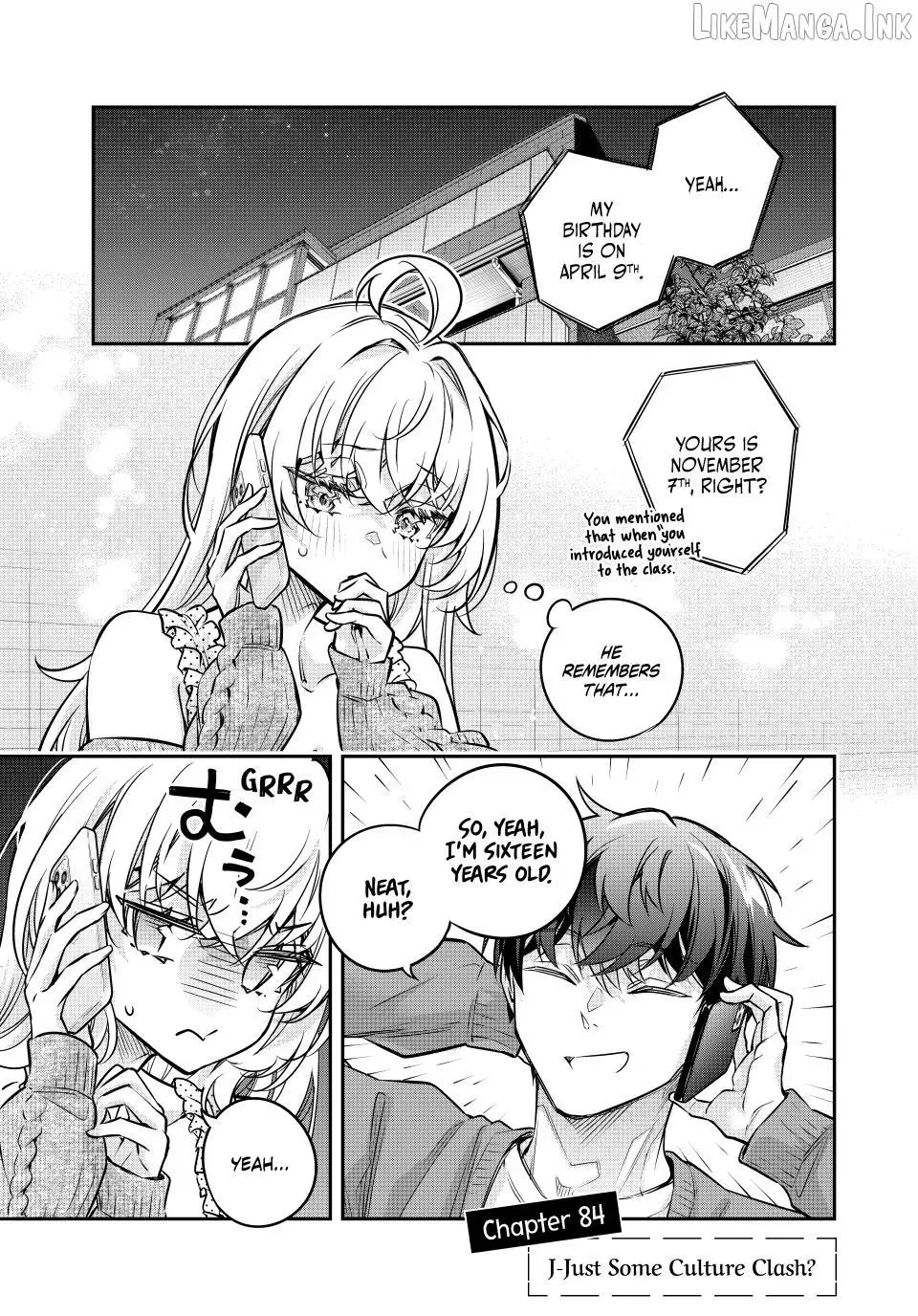 Tokidoki Bosotto Roshia-go de Dereru Tonari no Alya-san - Chapter 84 - Page 1