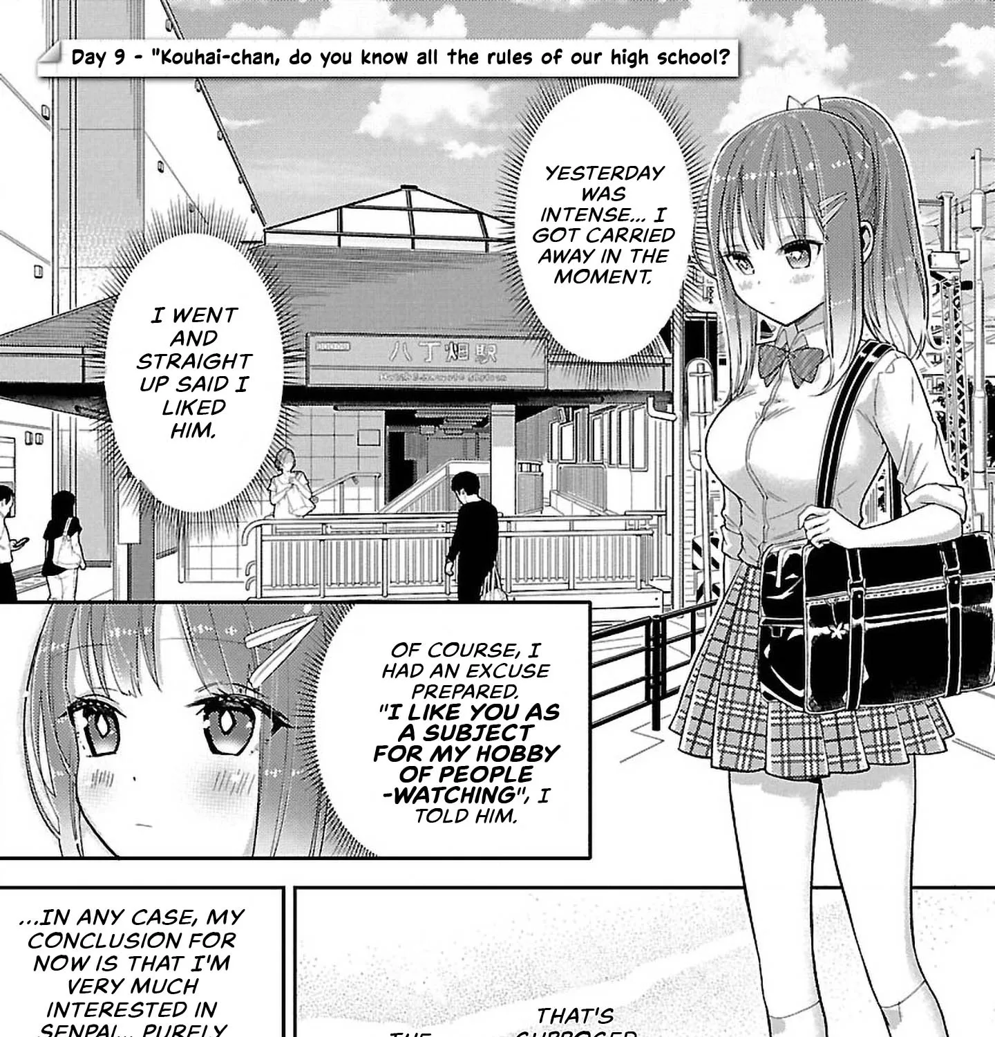 100 Things I Didn’t Know About My Senpai - Chapter 9 - Page 1
