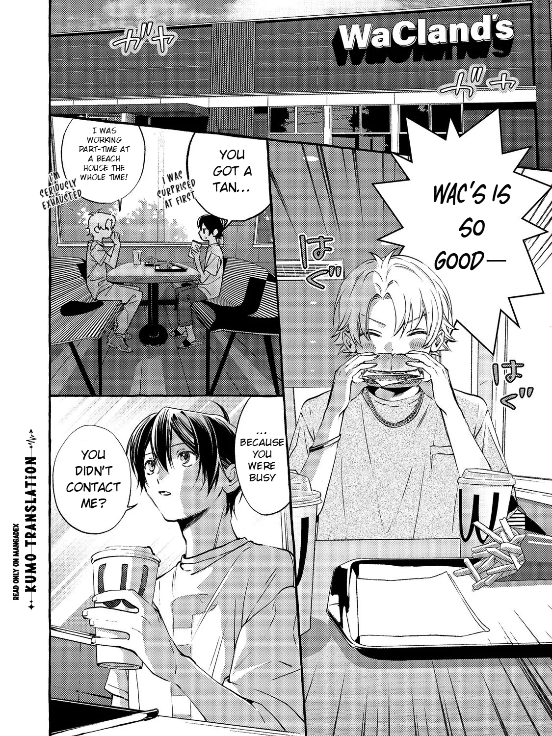 The School's Madonna, Watanabe-san, for Some Reason Asks My Schedule Every Week - Chapter 11.1 - Page 19
