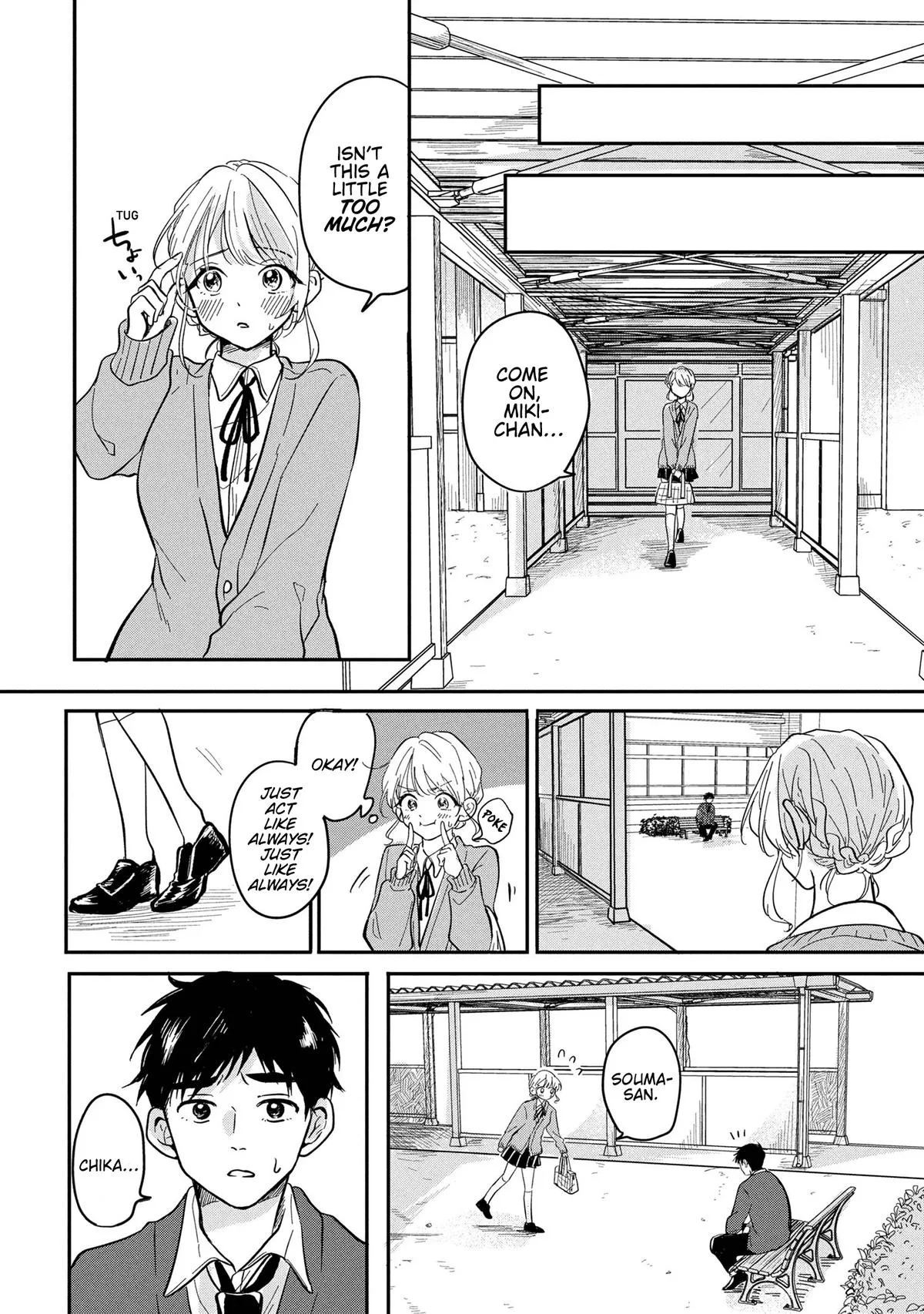 The Classmate Who is Adored by Everyone Smiles Teasingly Only at Me - Chapter 11 - Page 16