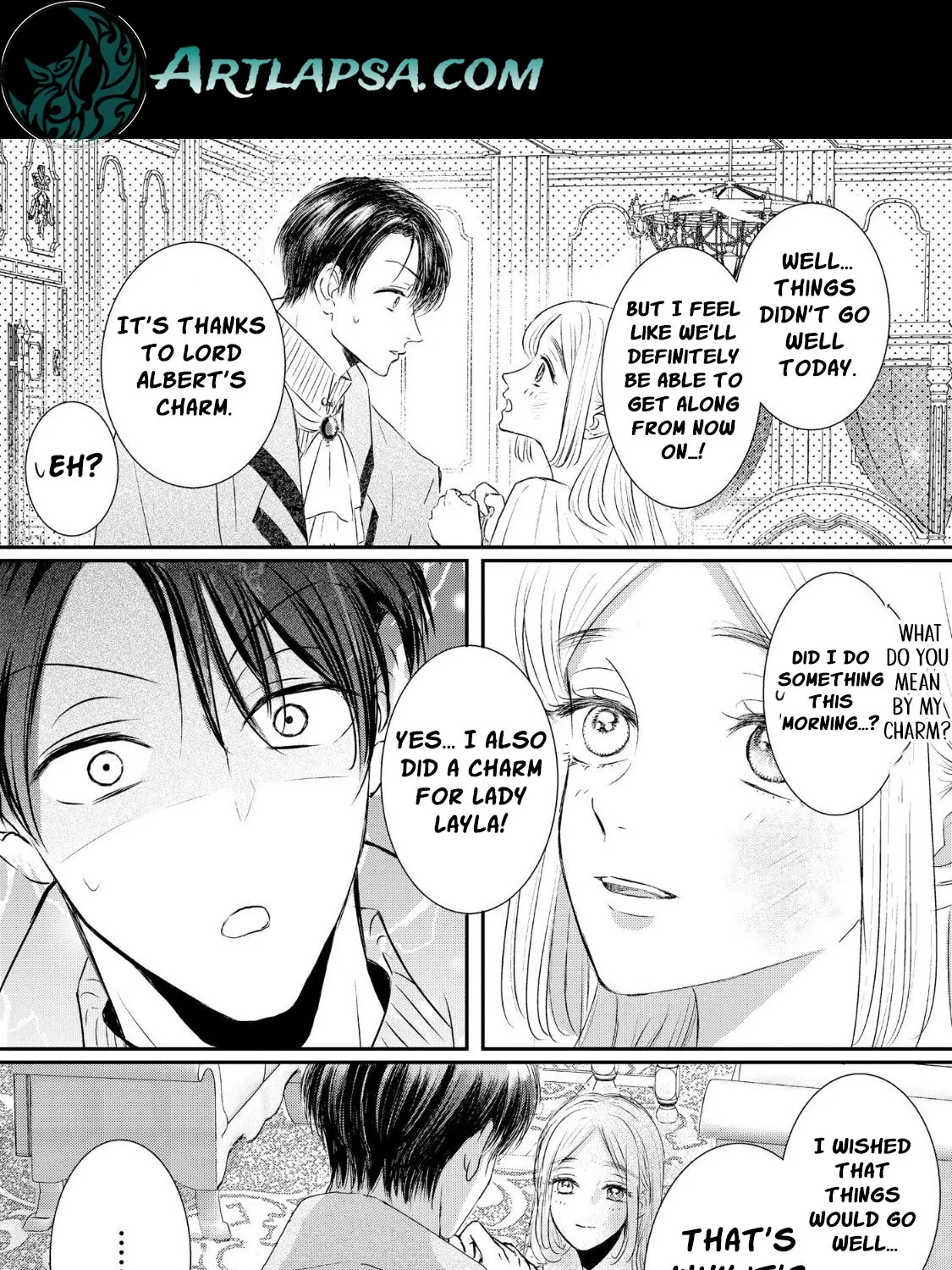 Kore kara Shiawase ni narimasu! Shiitagerare Reijou desu ga Tekitaikoku no Koushaku-sama ni Naze ka Dekiaisaretemasu - Chapter 5 - Page 39