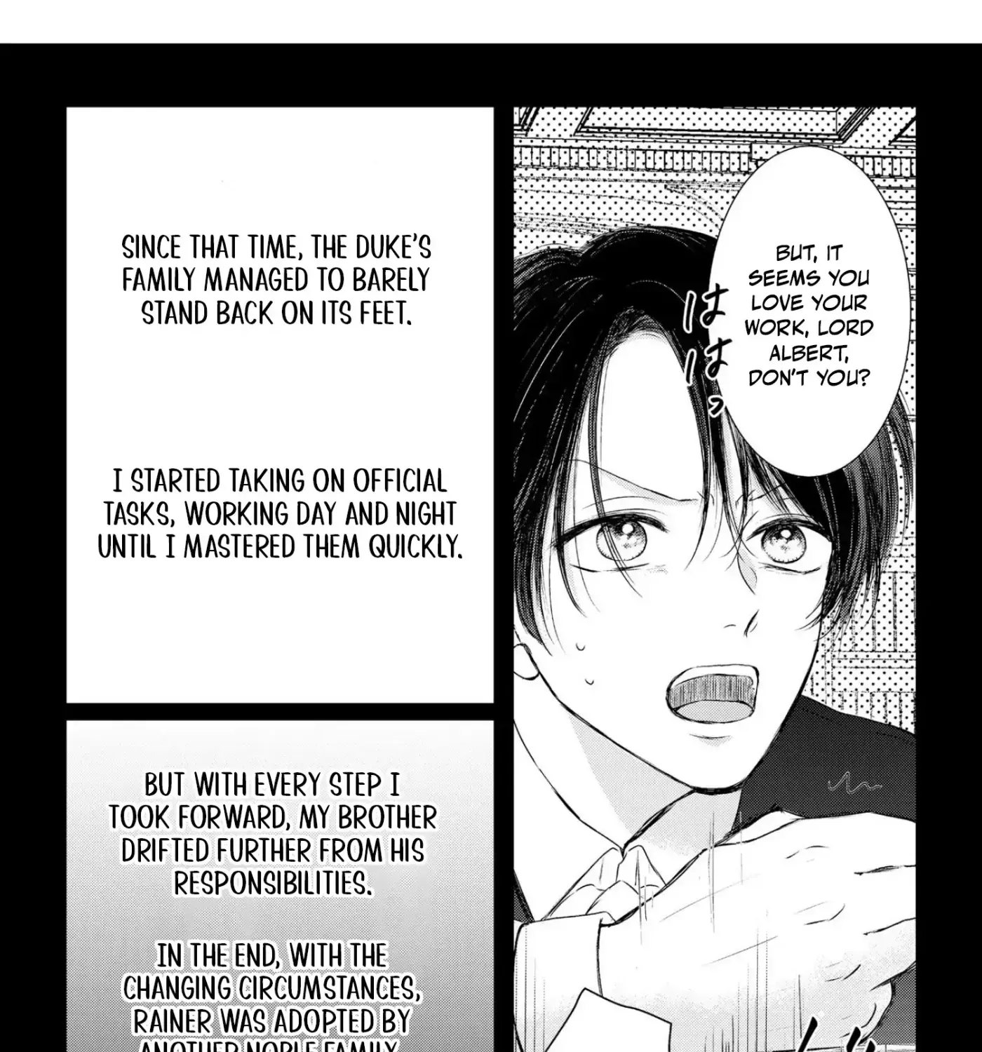 Kore kara Shiawase ni narimasu! Shiitagerare Reijou desu ga Tekitaikoku no Koushaku-sama ni Naze ka Dekiaisaretemasu - Chapter 8 - Page 57