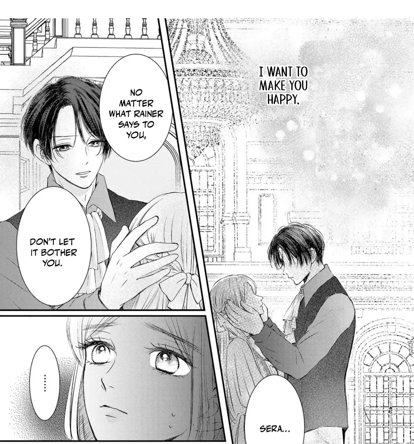 Kore kara Shiawase ni narimasu! Shiitagerare Reijou desu ga Tekitaikoku no Koushaku-sama ni Naze ka Dekiaisaretemasu - Chapter 8 - Page 65