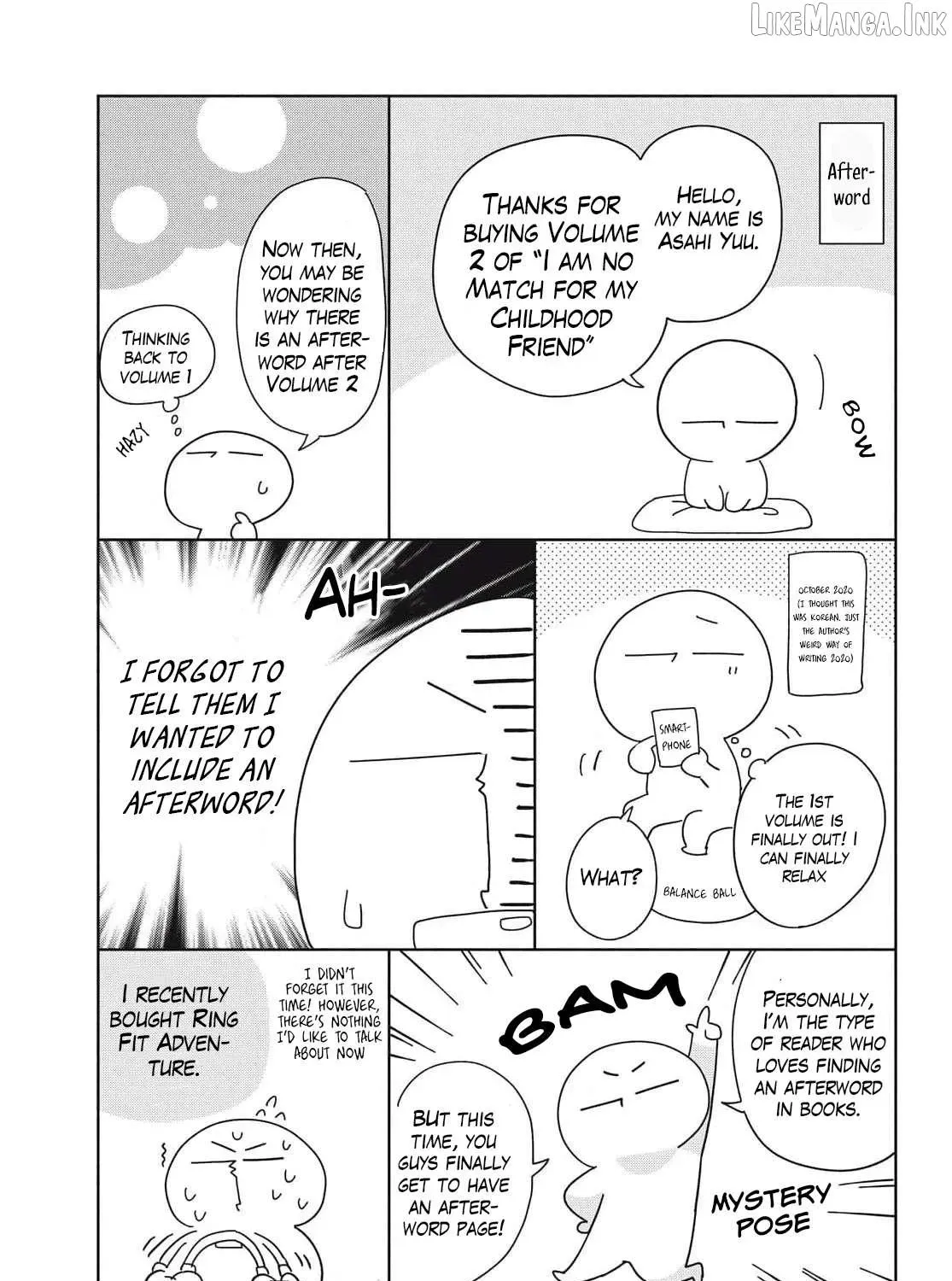 I Am No Match for My Childhood Friend - Chapter 32 - Page 17