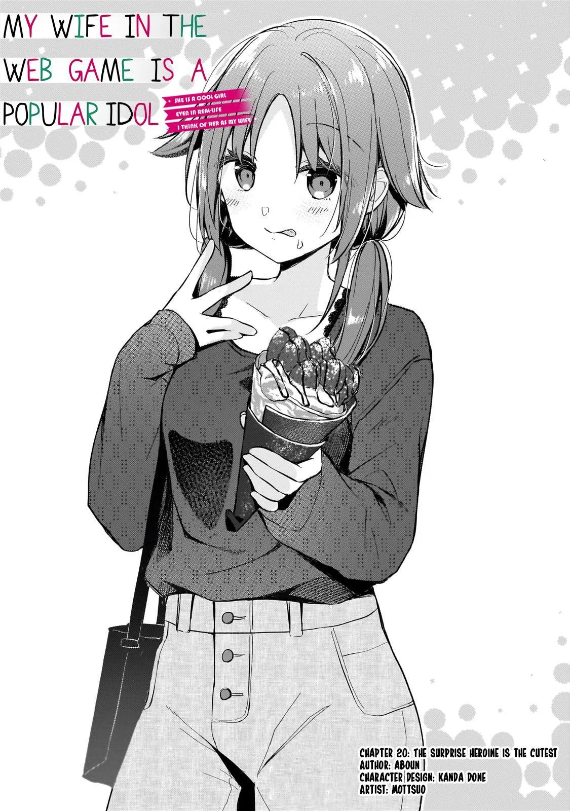 My Web Game Wife is a Popular Idol IRL - Chapter 21 - Page 1
