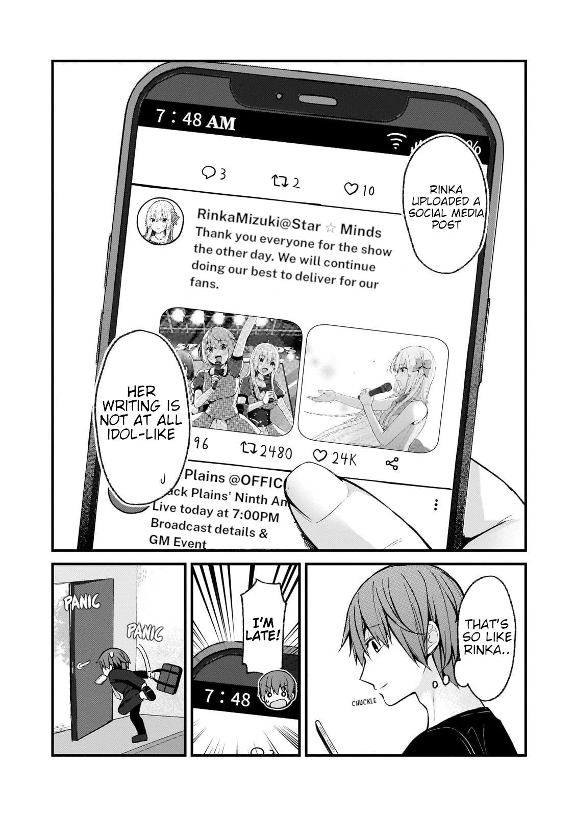 My Web Game Wife is a Popular Idol IRL - Chapter 24 - Page 5