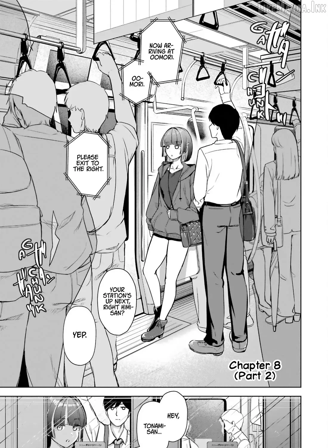 The Story of the Cool, Downer-type University Girl Beside Me at the Standing Bar - Chapter 8.2 - Page 1