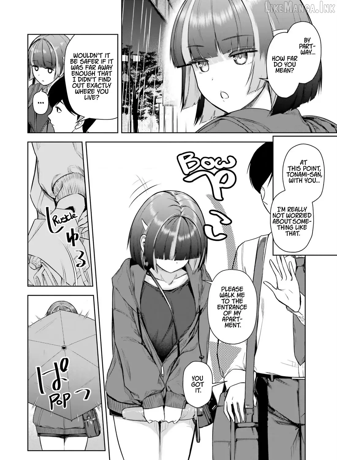 The Story of the Cool, Downer-type University Girl Beside Me at the Standing Bar - Chapter 8.2 - Page 14