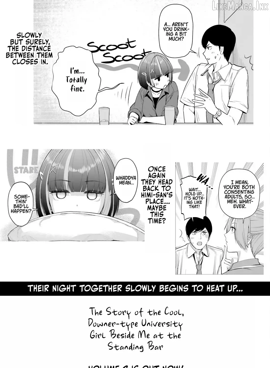 The Story of the Cool, Downer-type University Girl Beside Me at the Standing Bar - Chapter 8.2 - Page 42