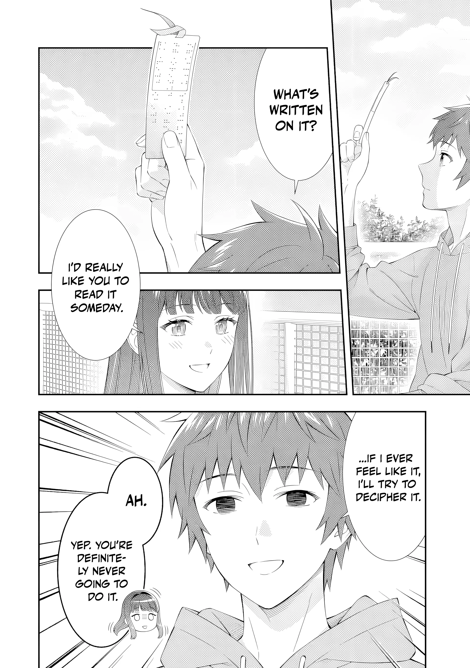 Love Unseen Beneath the Clear Night Sky - Chapter 3 - Page 10