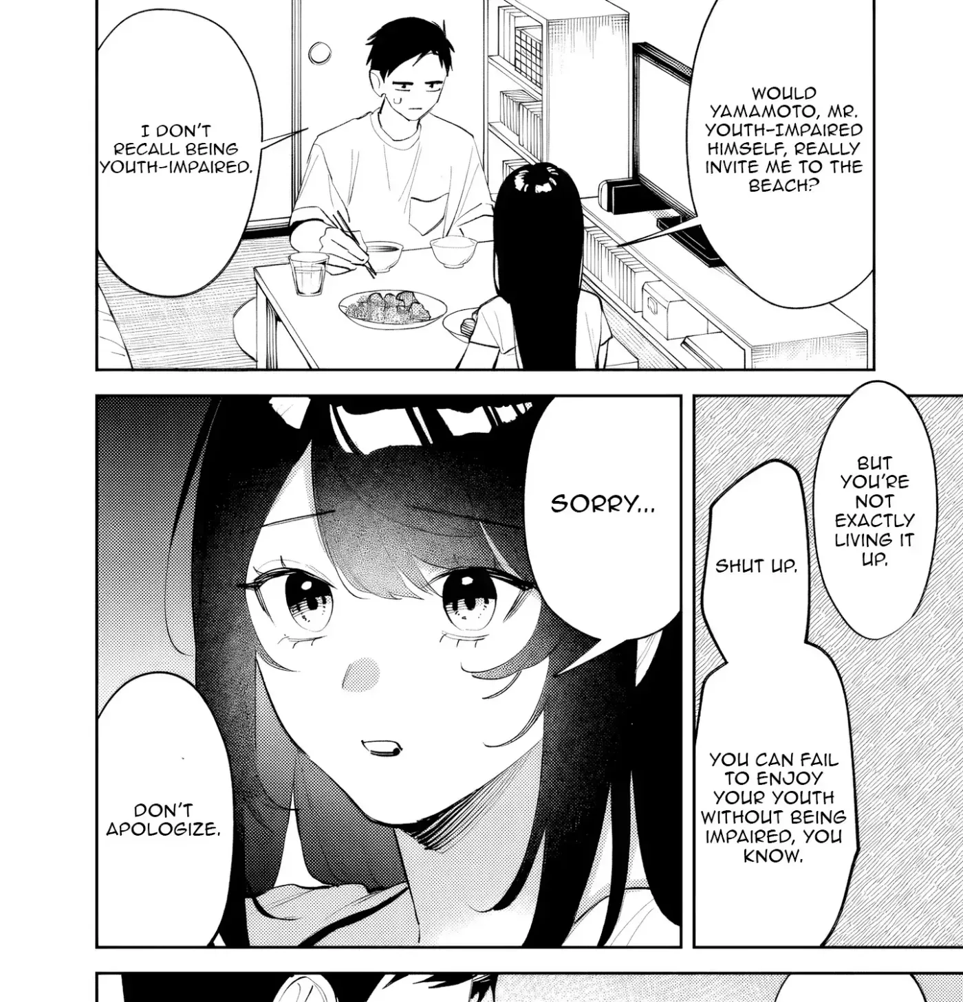 Living together with the queen from my high school days who was arrogant, surprisingly isn't that uncomfortable - Chapter 38 - Page 15
