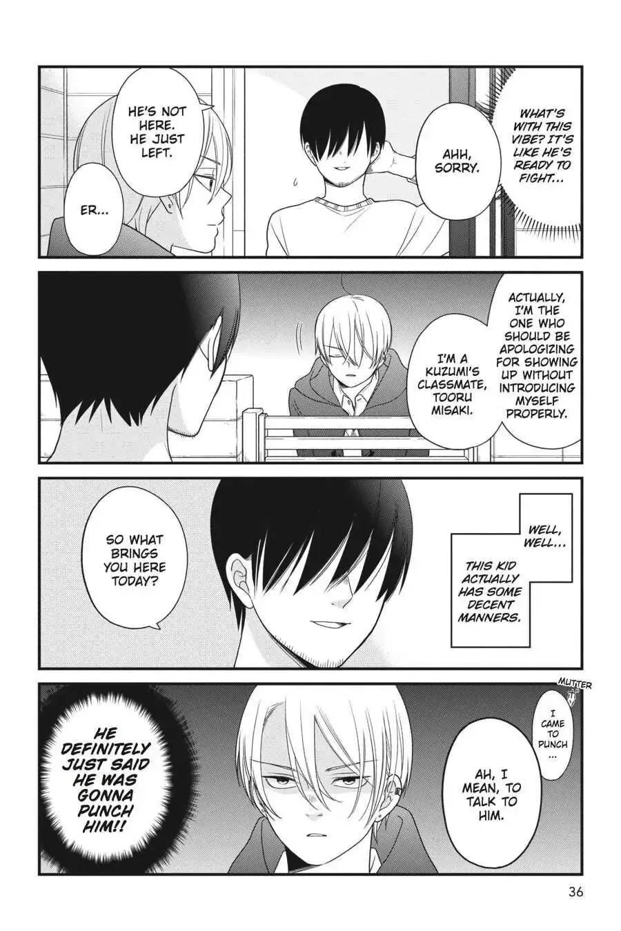 Kuzumi-kun, Can't You Read the Room? - Chapter 39 - Page 6