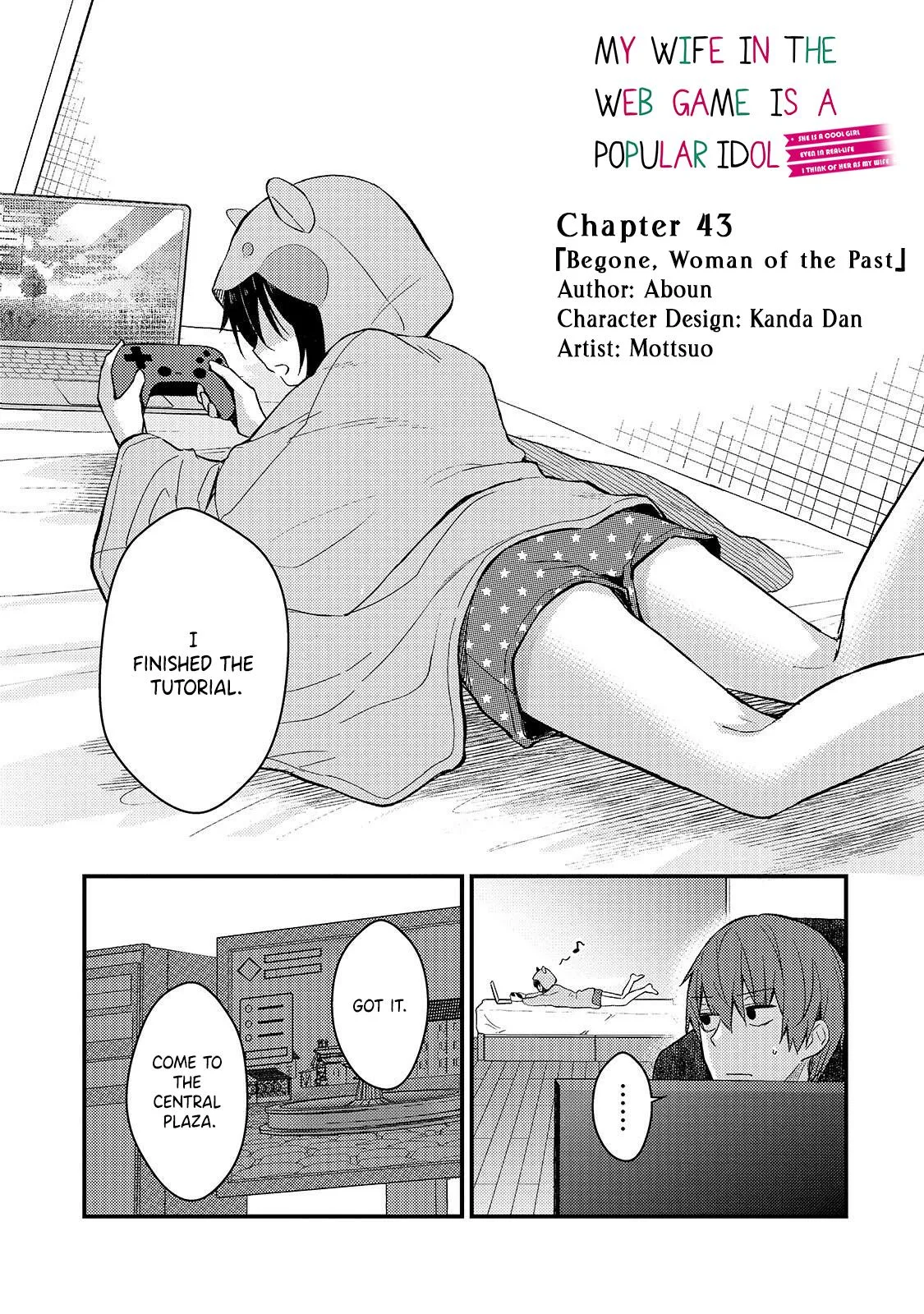 My Web Game Wife is a Popular Idol IRL - Chapter 43 - Page 1
