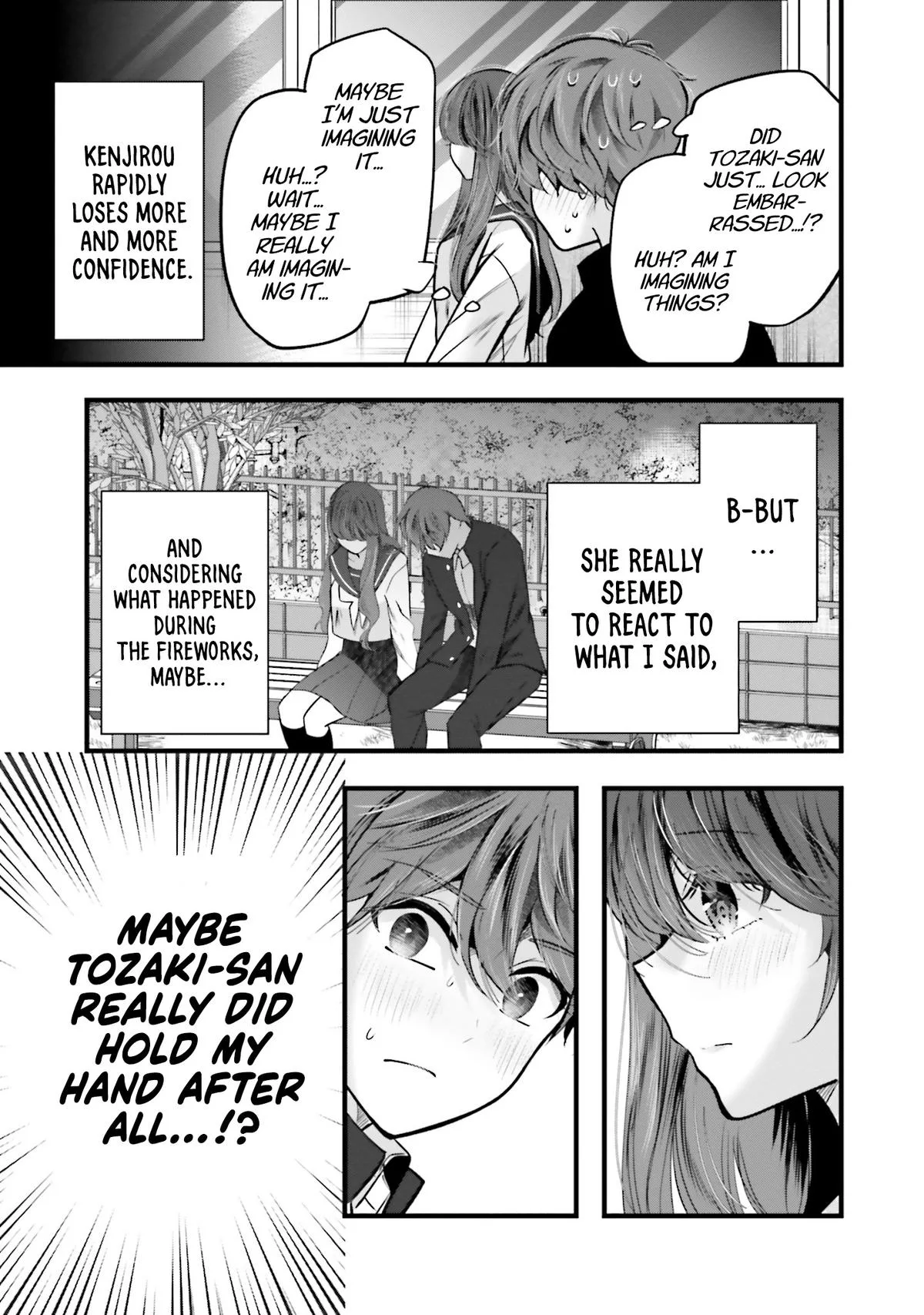 Tozaki-san is Cold Only to Me - Chapter 15 - Page 10