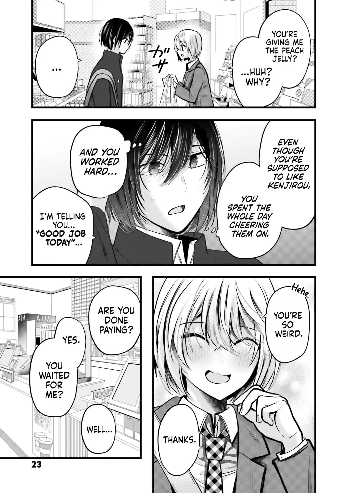 Tozaki-san is Cold Only to Me - Chapter 15 - Page 24