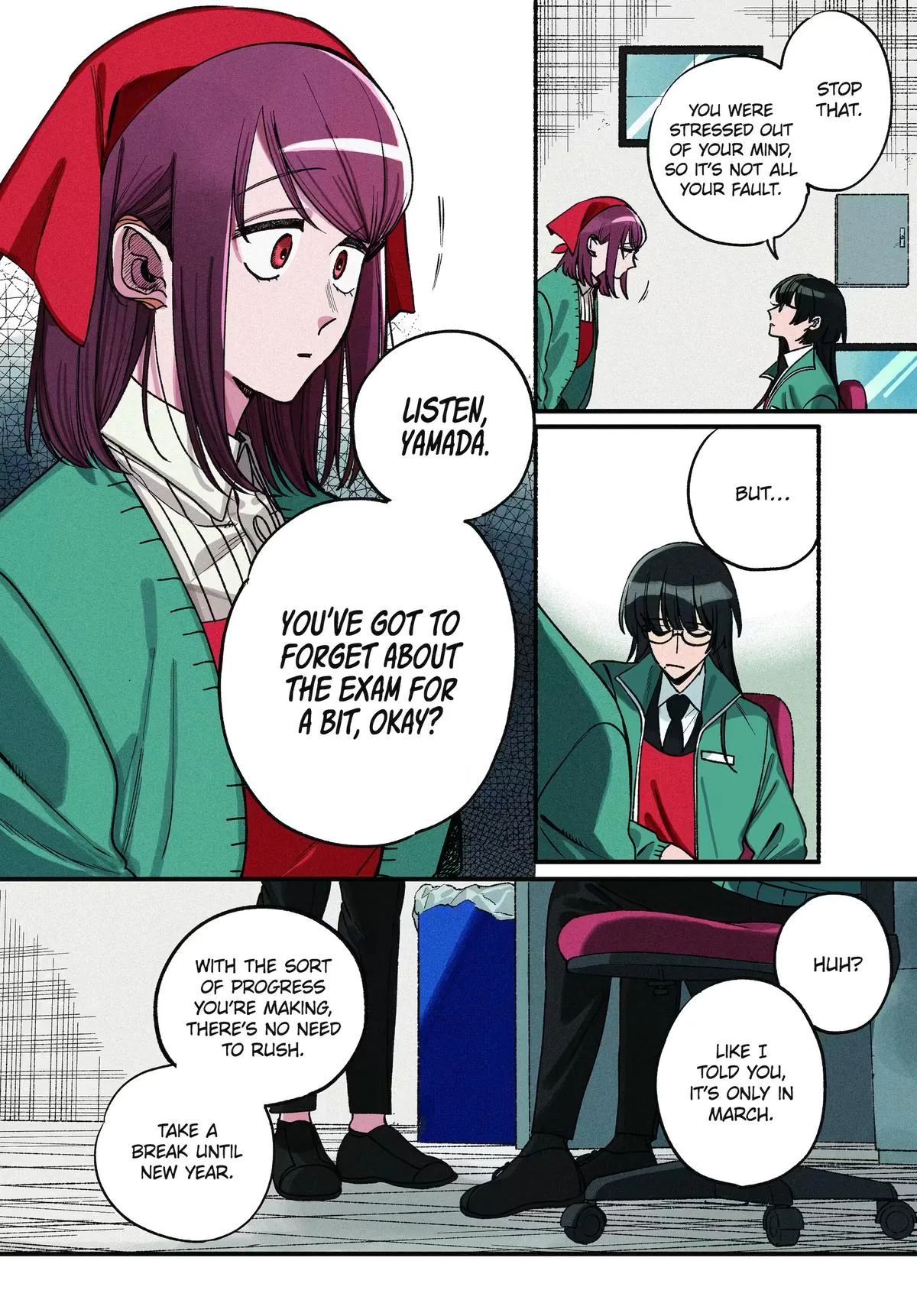 Super no Ura de Yani Suu Futari - Chapter 63 - Page 3