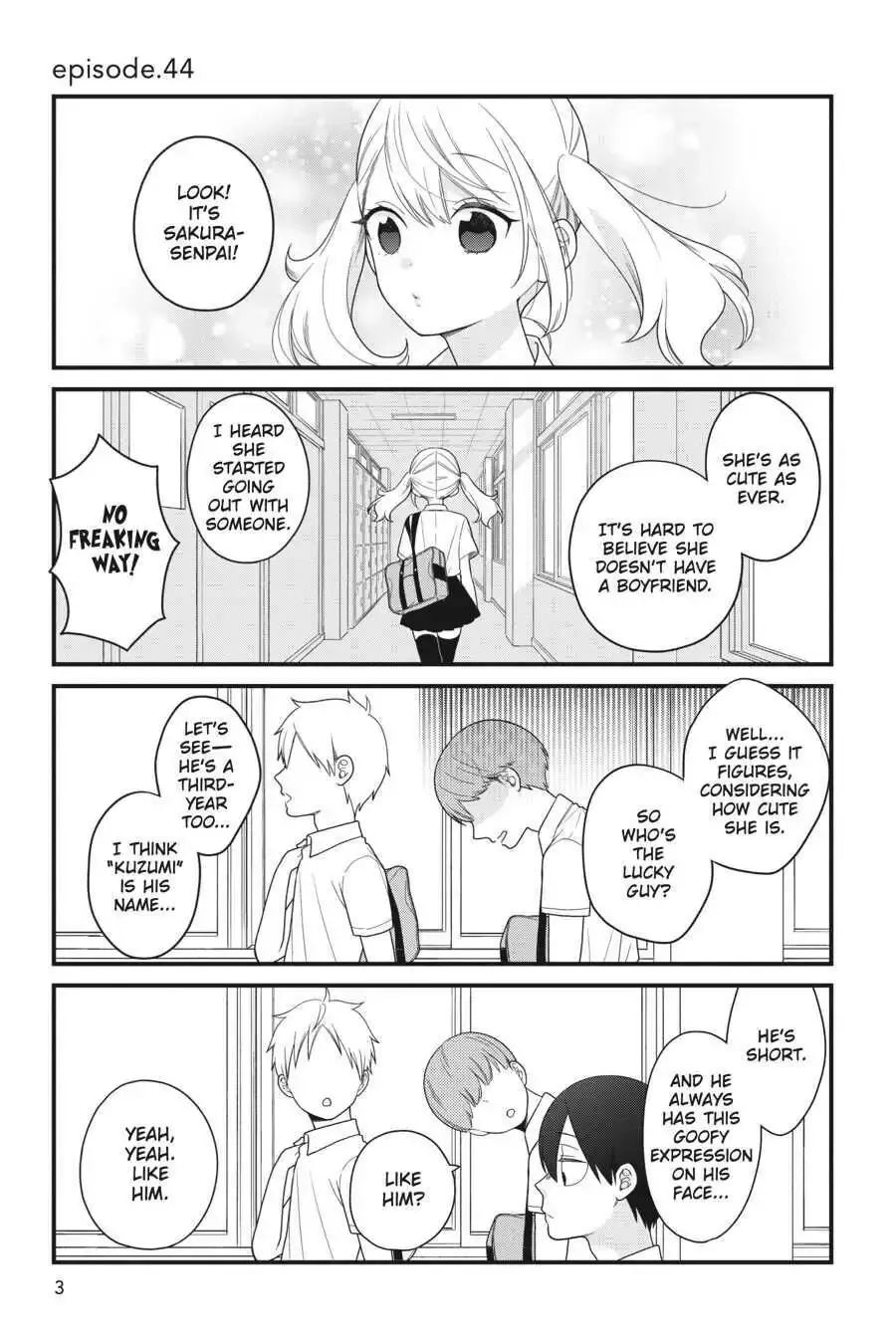 Kuzumi-kun, Can't You Read the Room? - Chapter 44 - Page 4