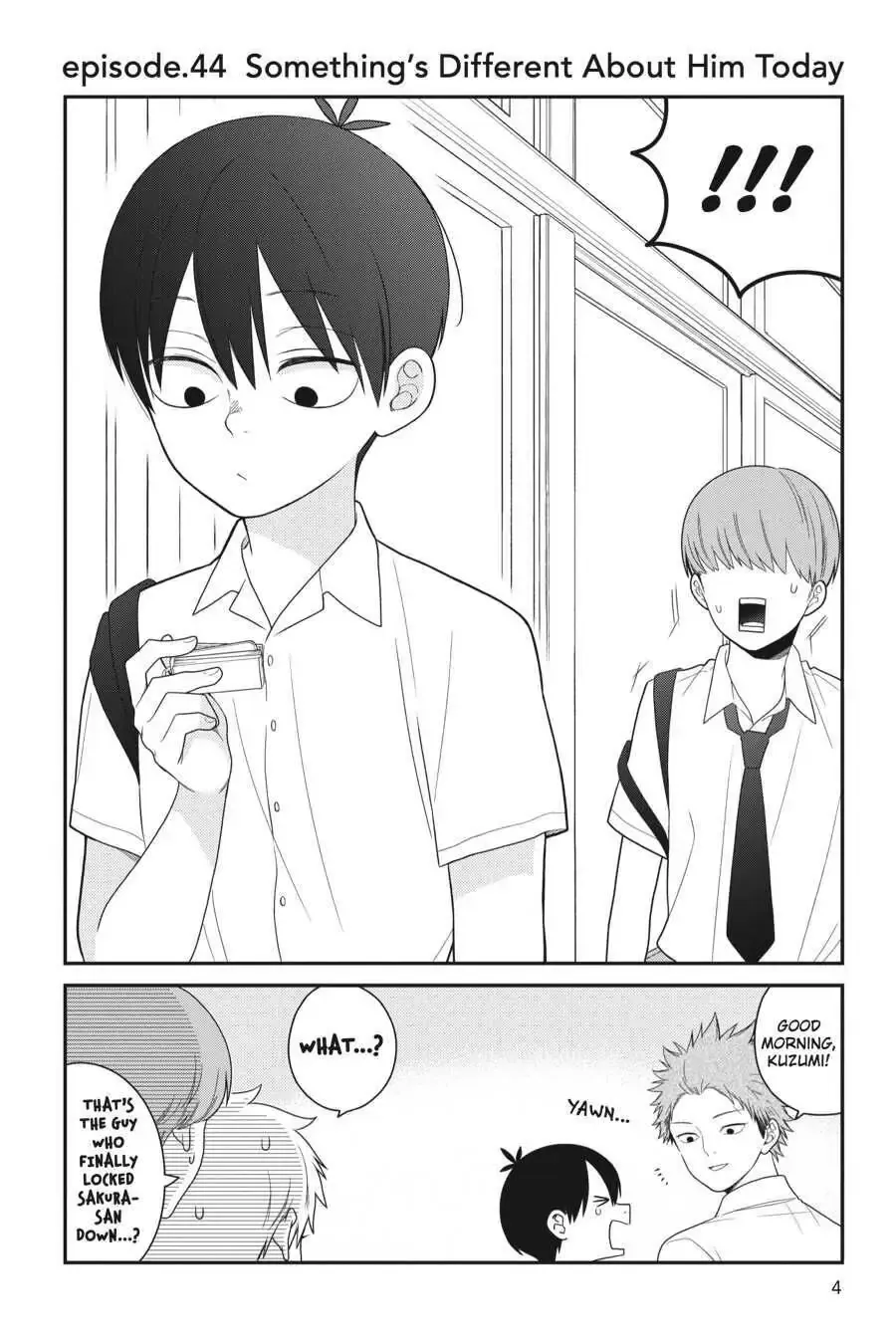 Kuzumi-kun, Can't You Read the Room? - Chapter 44 - Page 5
