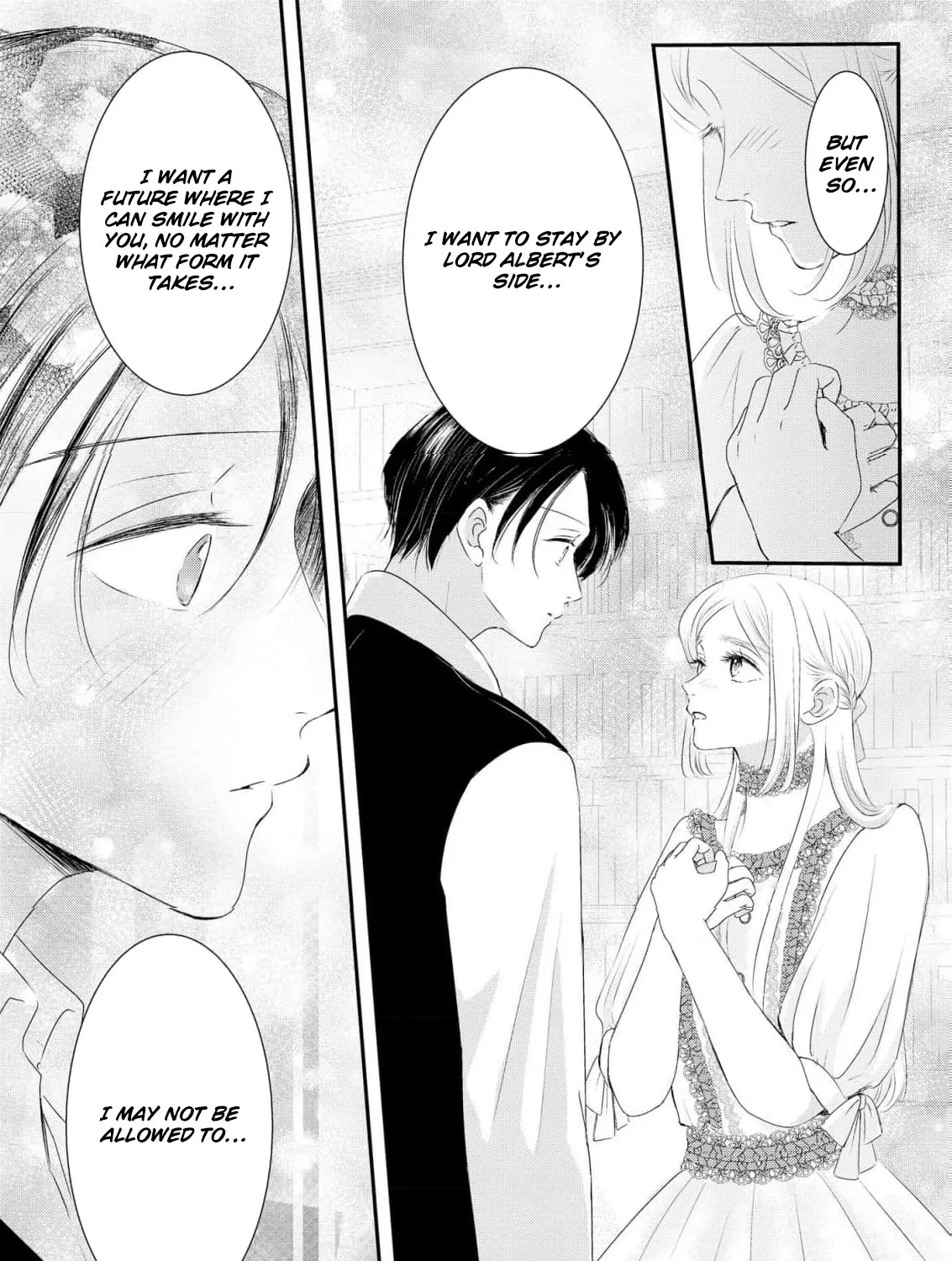 Kore kara Shiawase ni narimasu! Shiitagerare Reijou desu ga Tekitaikoku no Koushaku-sama ni Naze ka Dekiaisaretemasu - Chapter 17 - Page 56