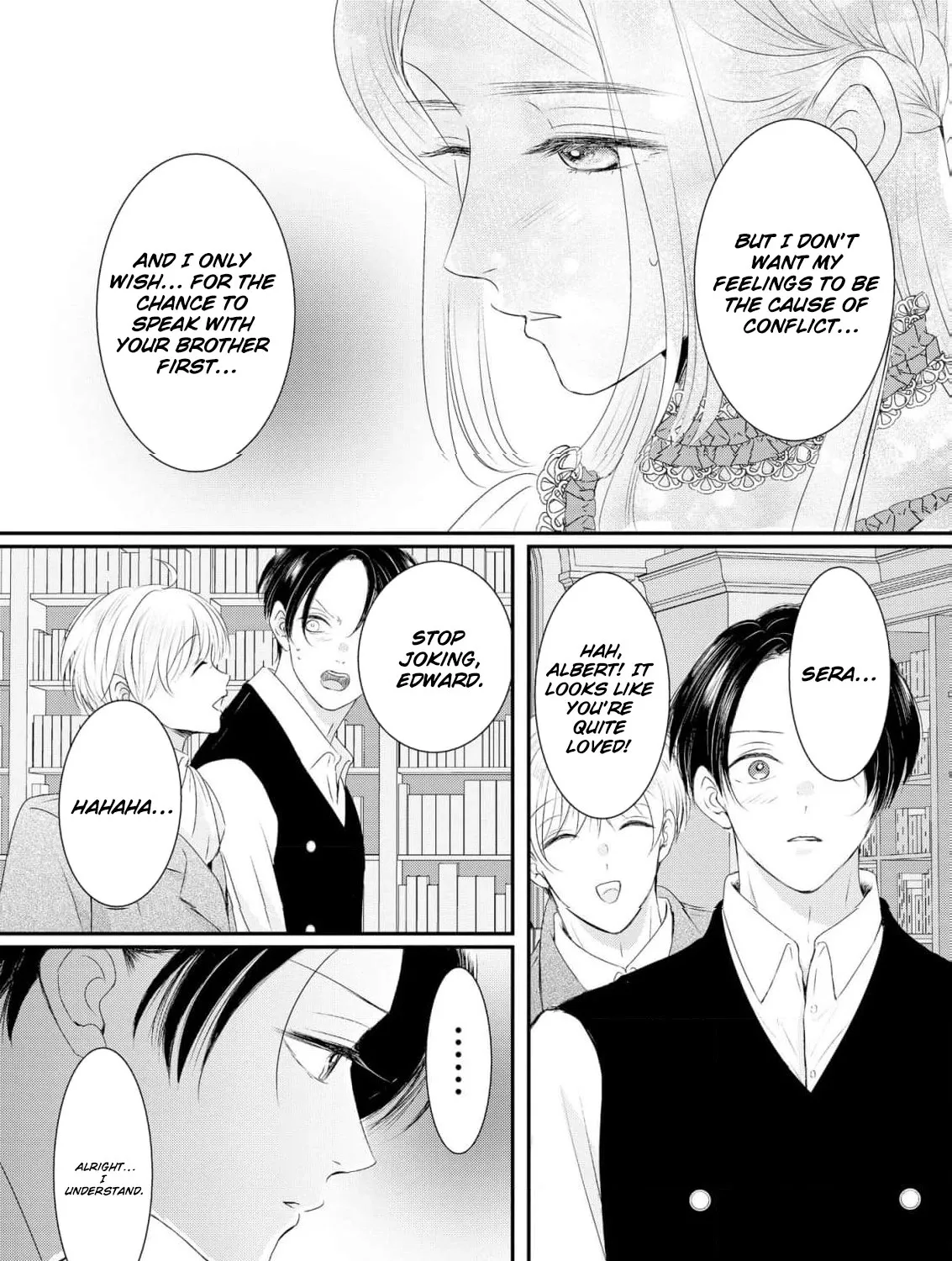Kore kara Shiawase ni narimasu! Shiitagerare Reijou desu ga Tekitaikoku no Koushaku-sama ni Naze ka Dekiaisaretemasu - Chapter 17 - Page 58