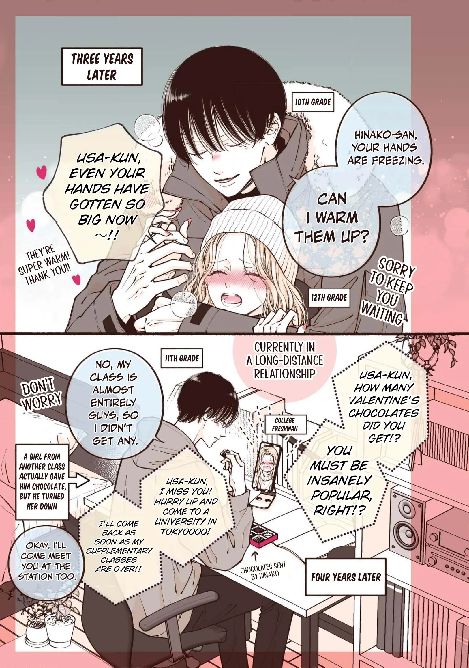 A College Couple's Five-Year Love Story - Chapter 1 - Page 4