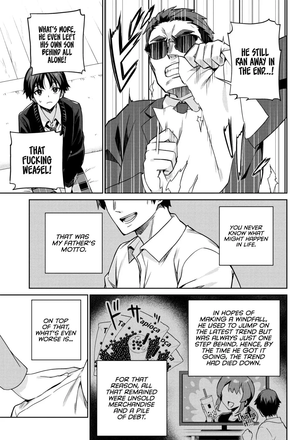 I'm Gonna Live with You Not Because My Parents Left Me Their Debt but Because I Like You - Chapter 1 - Page 7