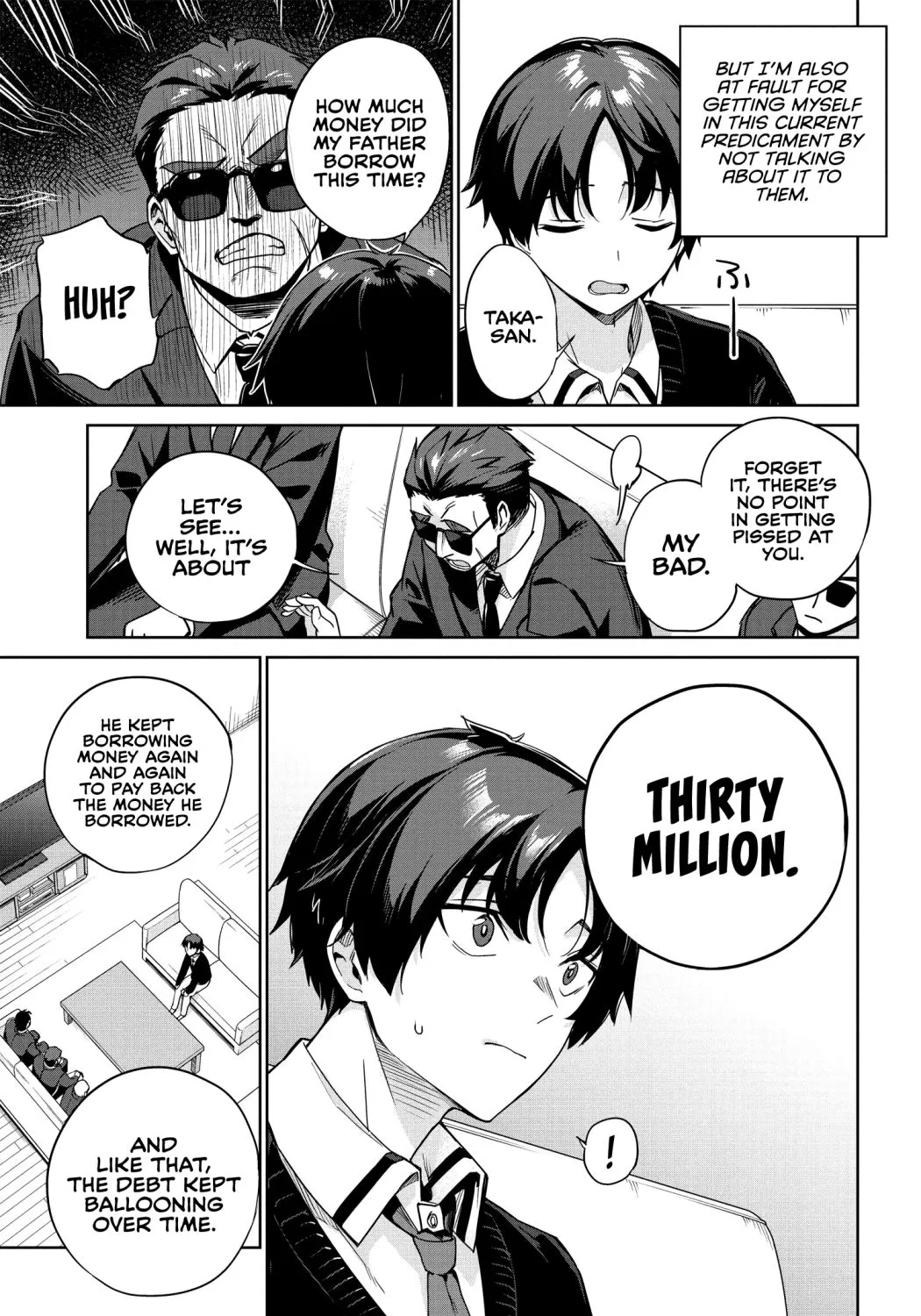 I'm Gonna Live with You Not Because My Parents Left Me Their Debt but Because I Like You - Chapter 1 - Page 10