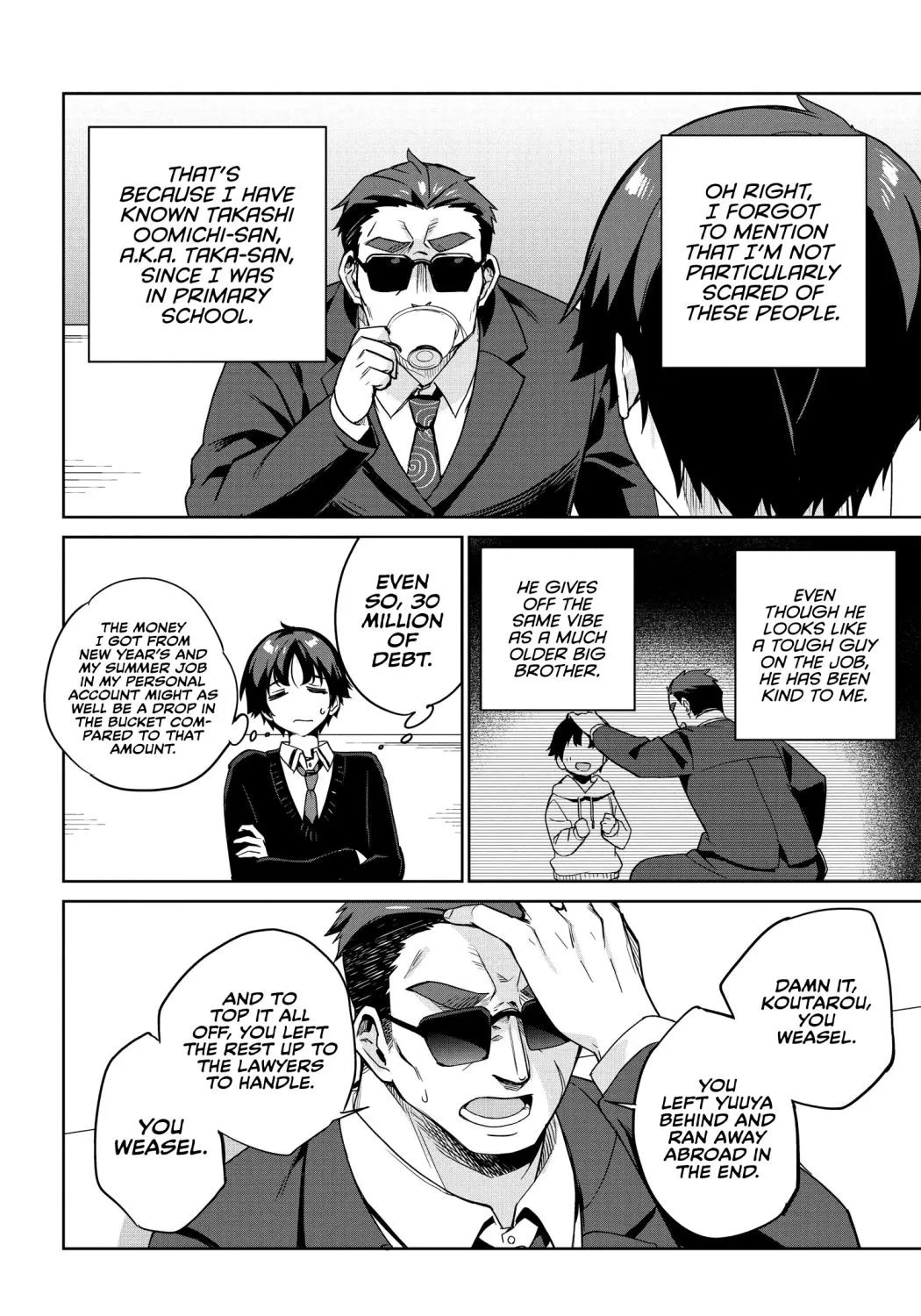 I'm Gonna Live with You Not Because My Parents Left Me Their Debt but Because I Like You - Chapter 1 - Page 12