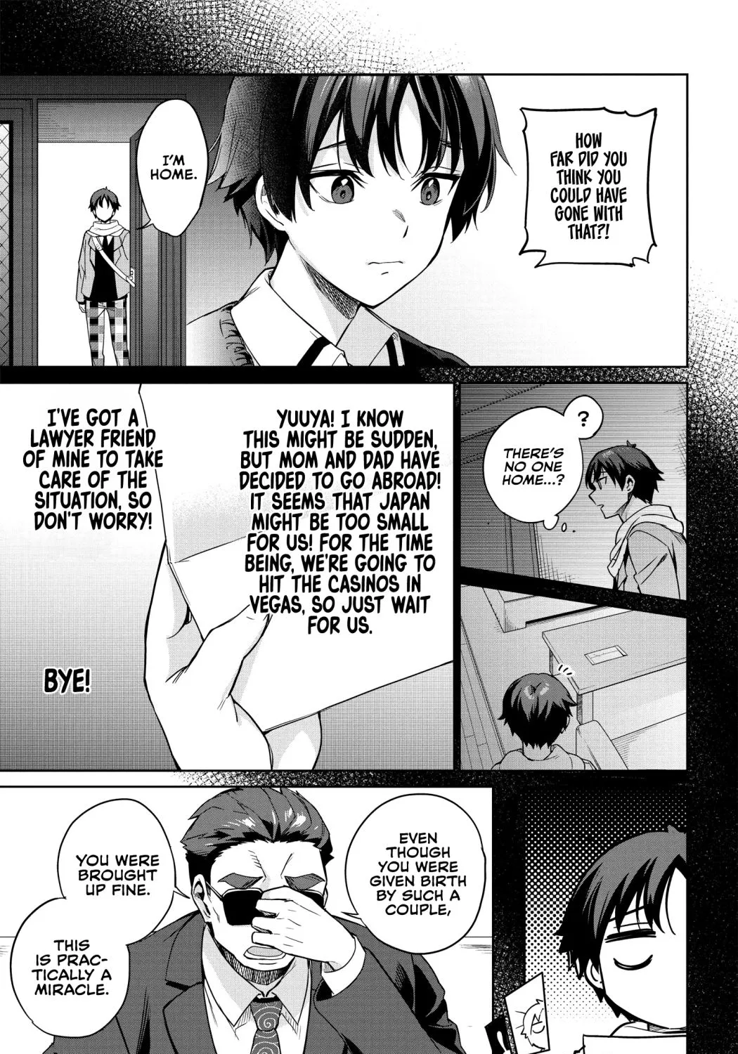 I'm Gonna Live with You Not Because My Parents Left Me Their Debt but Because I Like You - Chapter 1 - Page 13
