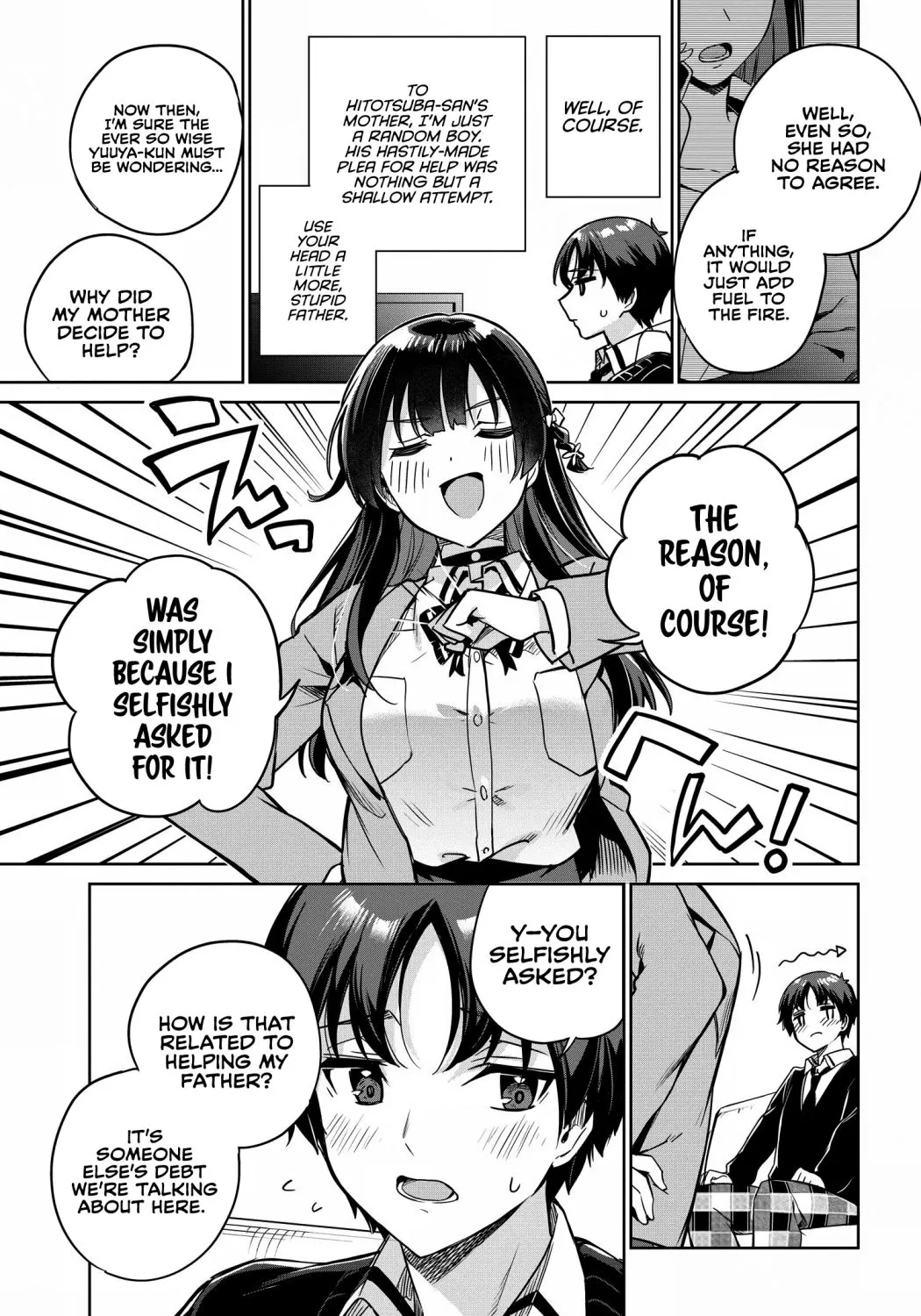I'm Gonna Live with You Not Because My Parents Left Me Their Debt but Because I Like You - Chapter 2 - Page 10