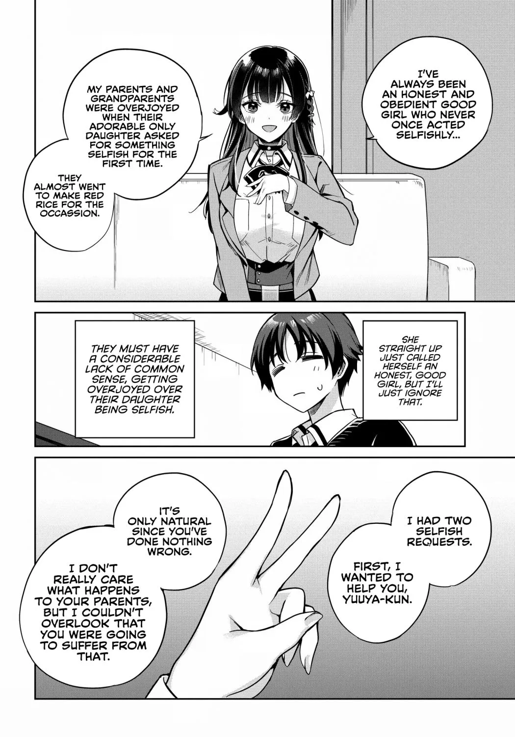 I'm Gonna Live with You Not Because My Parents Left Me Their Debt but Because I Like You - Chapter 2 - Page 12