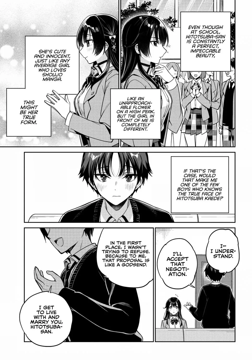 I'm Gonna Live with You Not Because My Parents Left Me Their Debt but Because I Like You - Chapter 3 - Page 5