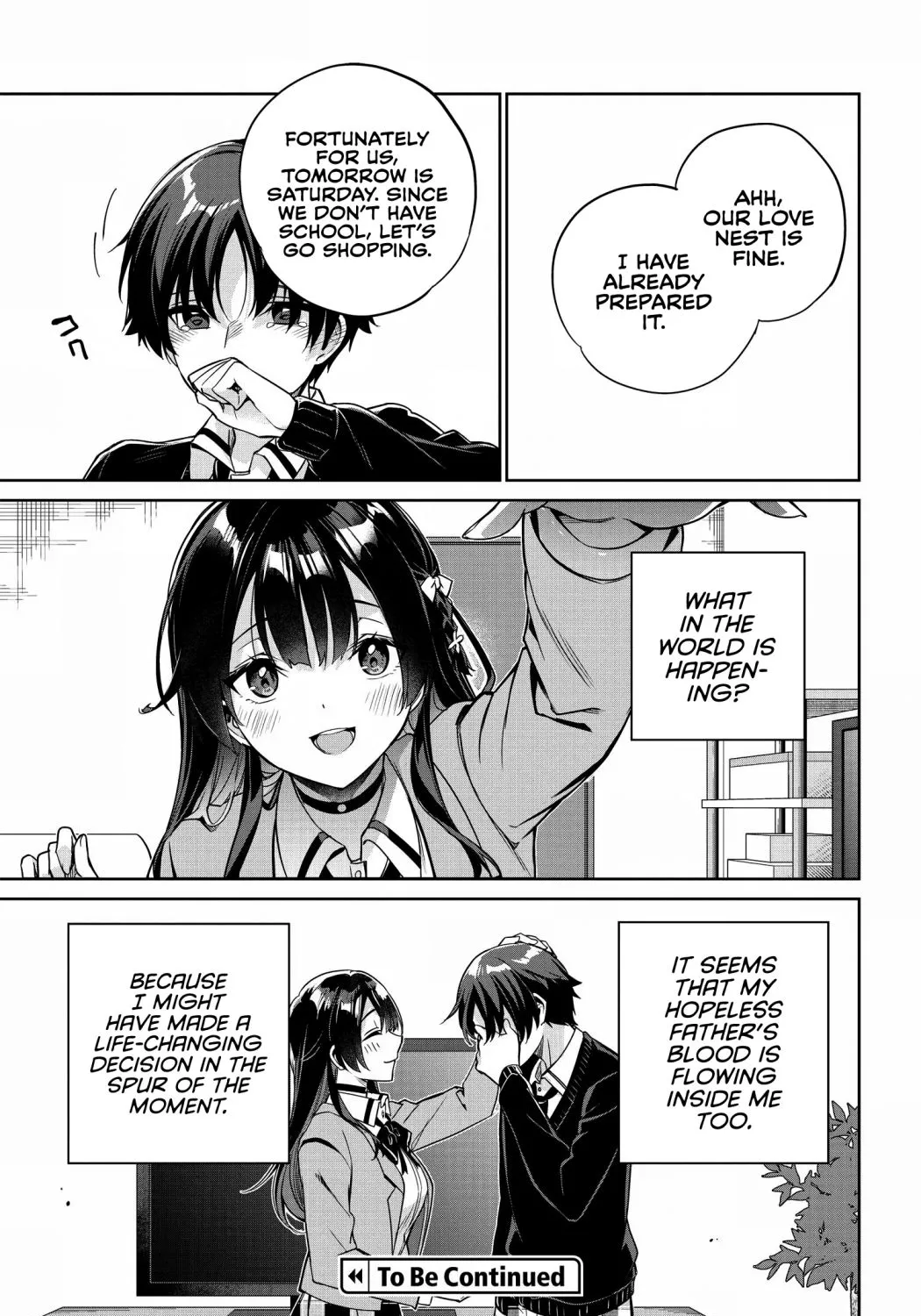 I'm Gonna Live with You Not Because My Parents Left Me Their Debt but Because I Like You - Chapter 3 - Page 13