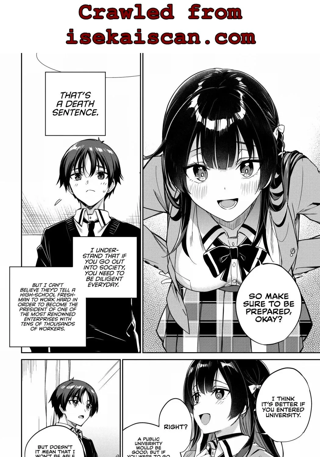 I'm Gonna Live with You Not Because My Parents Left Me Their Debt but Because I Like You - Chapter 4 - Page 3