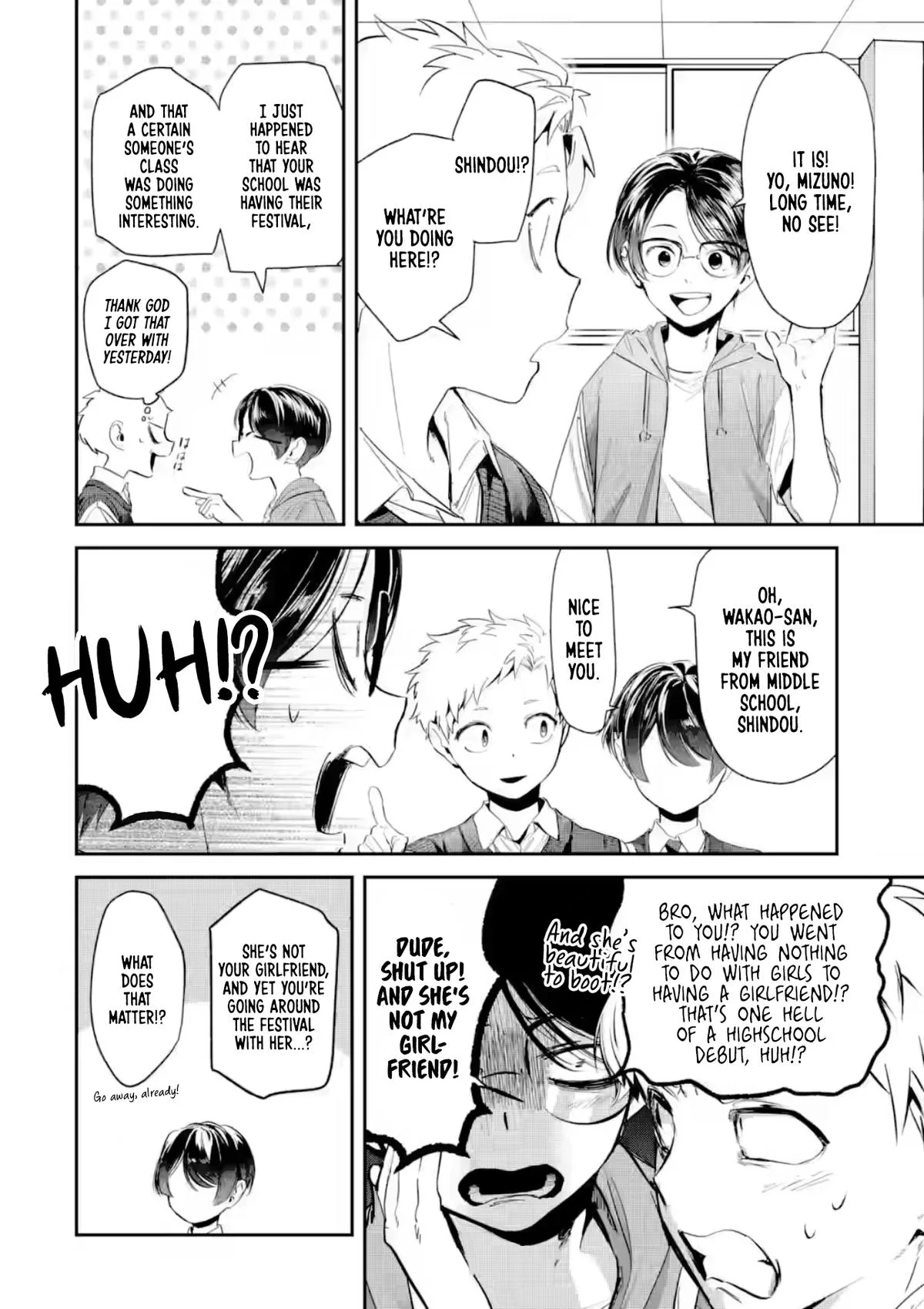 My Seatmate Wakao-san's Face Is Almost Visible but It's Not - Chapter 26 - Page 4