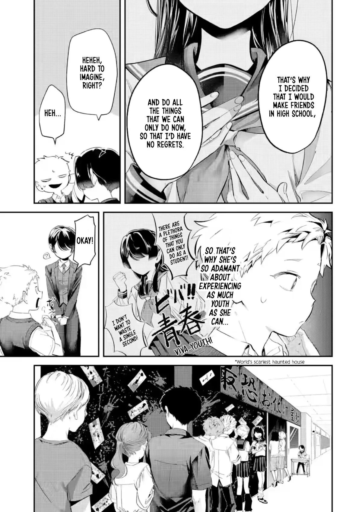 My Seatmate Wakao-san's Face Is Almost Visible but It's Not - Chapter 26 - Page 7