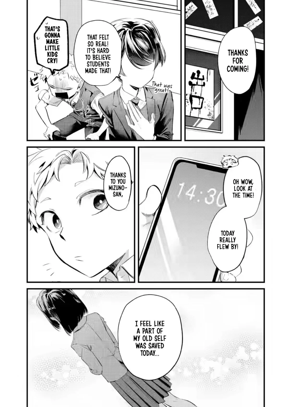 My Seatmate Wakao-san's Face Is Almost Visible but It's Not - Chapter 26 - Page 13